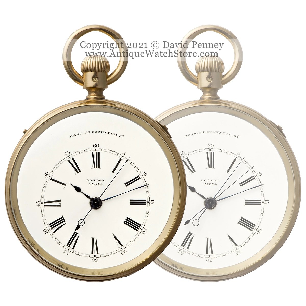 David penney antique top watches