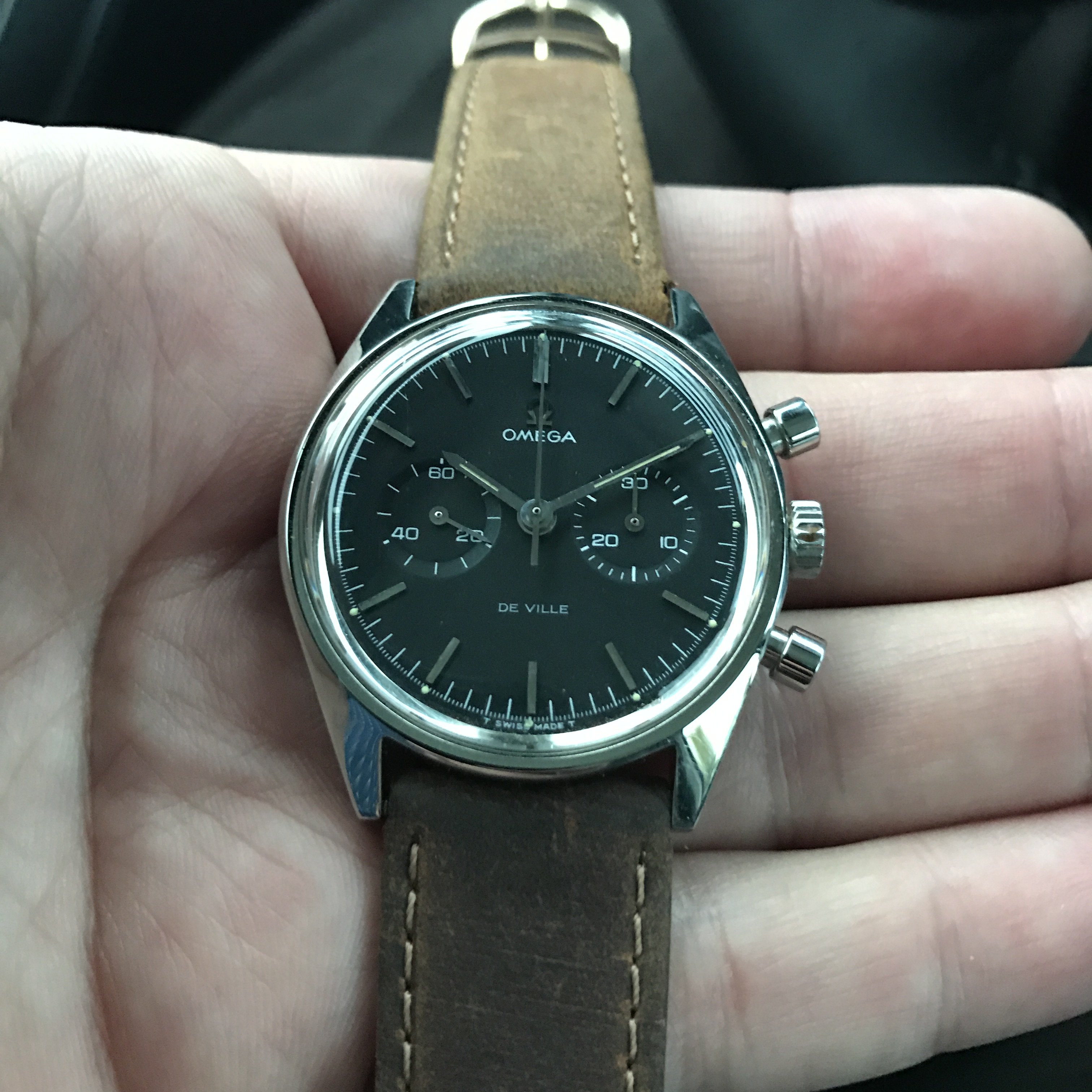 SOLD - Vintage Omega De Ville Chronograph Ref. 145.017, Caliber