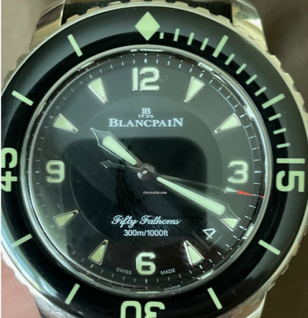 Blancpain Fifty Fathoms 5015 1130 52 Fake or Real Omega Forums