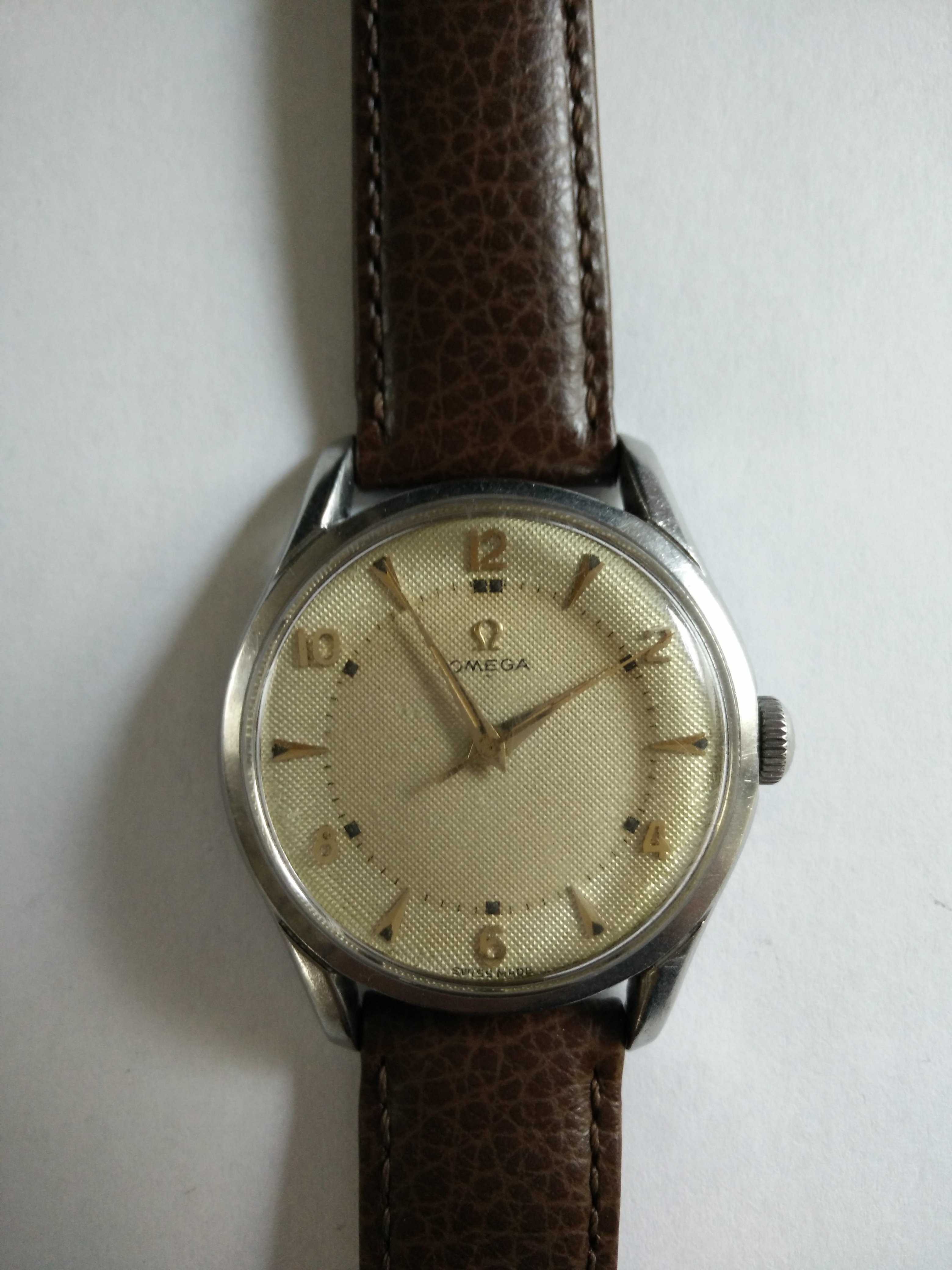 vintage omega watch service