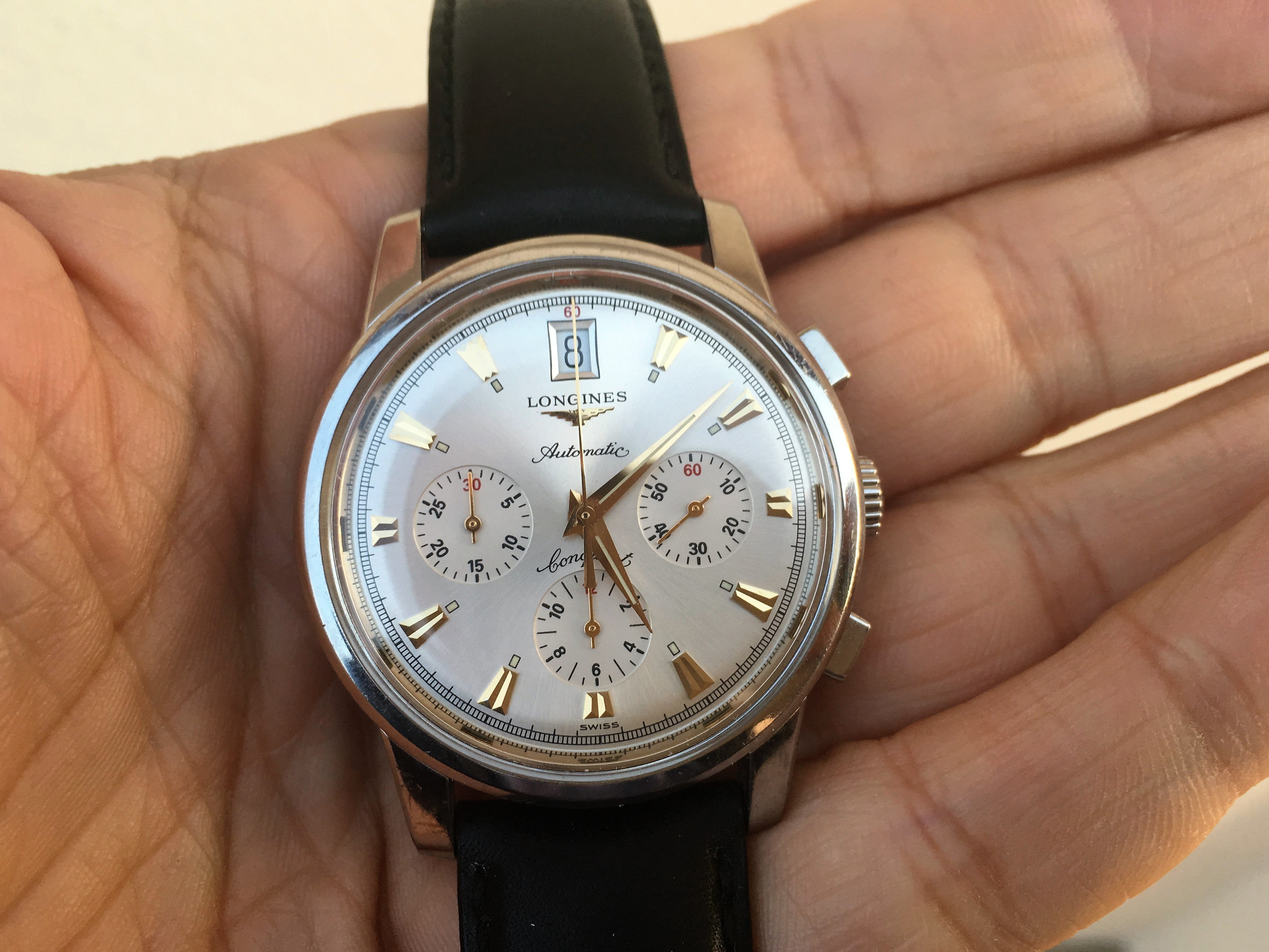 Longines conquest clearance heritage chronograph