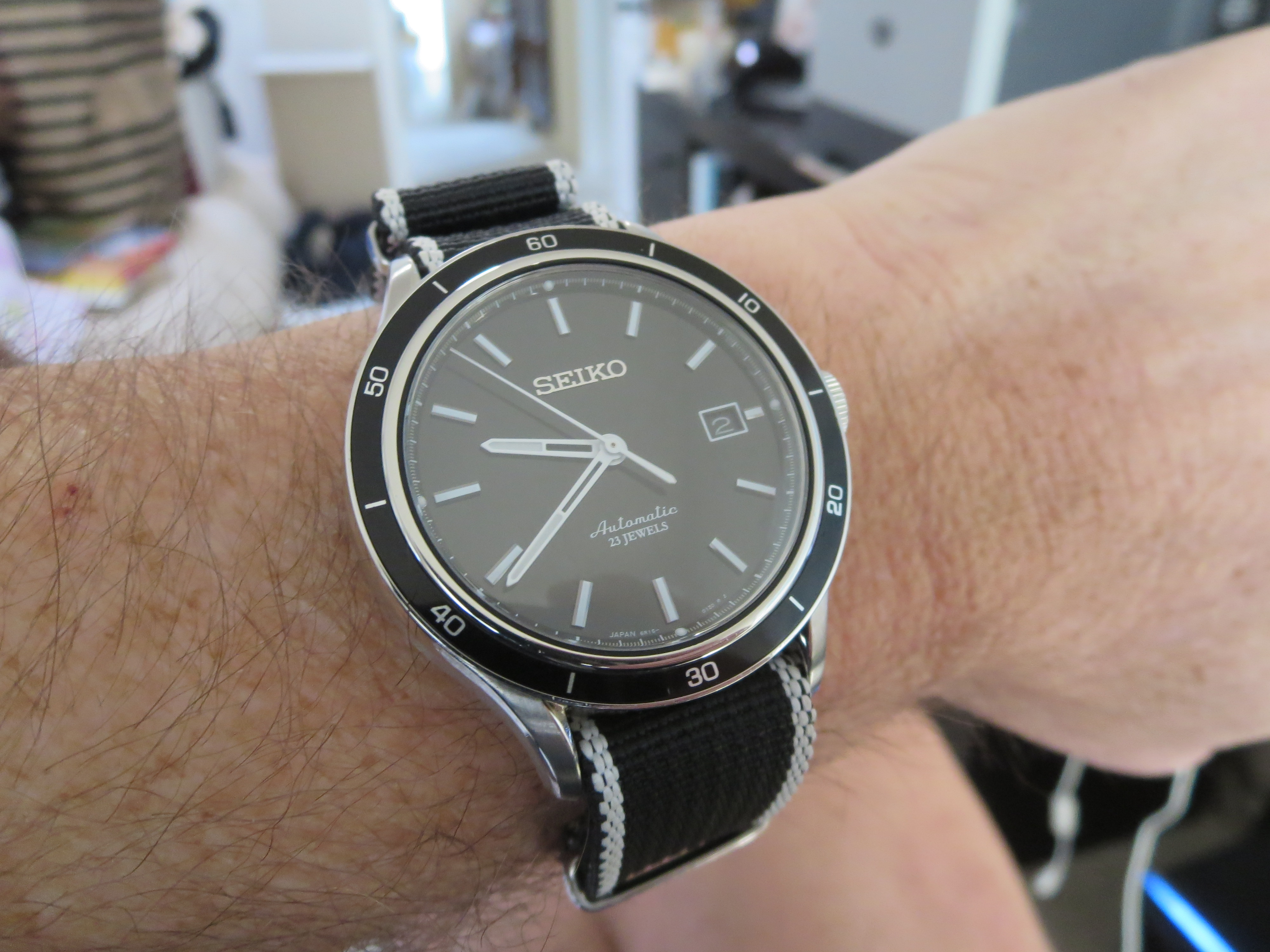 SOLD - Seiko SARG015 Watch with an Amazing Radiant Blue Dial and 6R15  Movement | Omega Forums