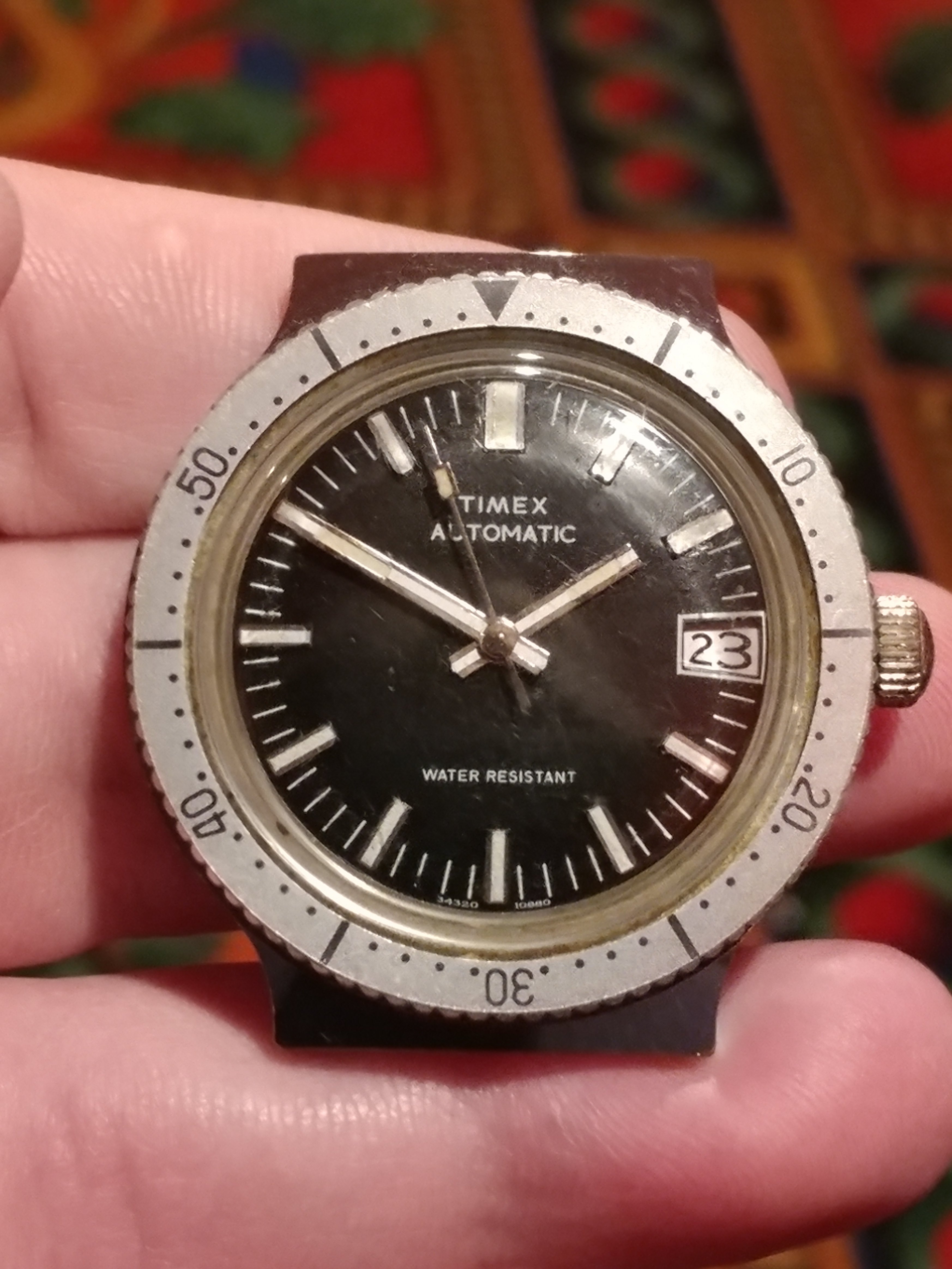 SOLD - Vintage Timex Automatic Diver British | Omega Forums