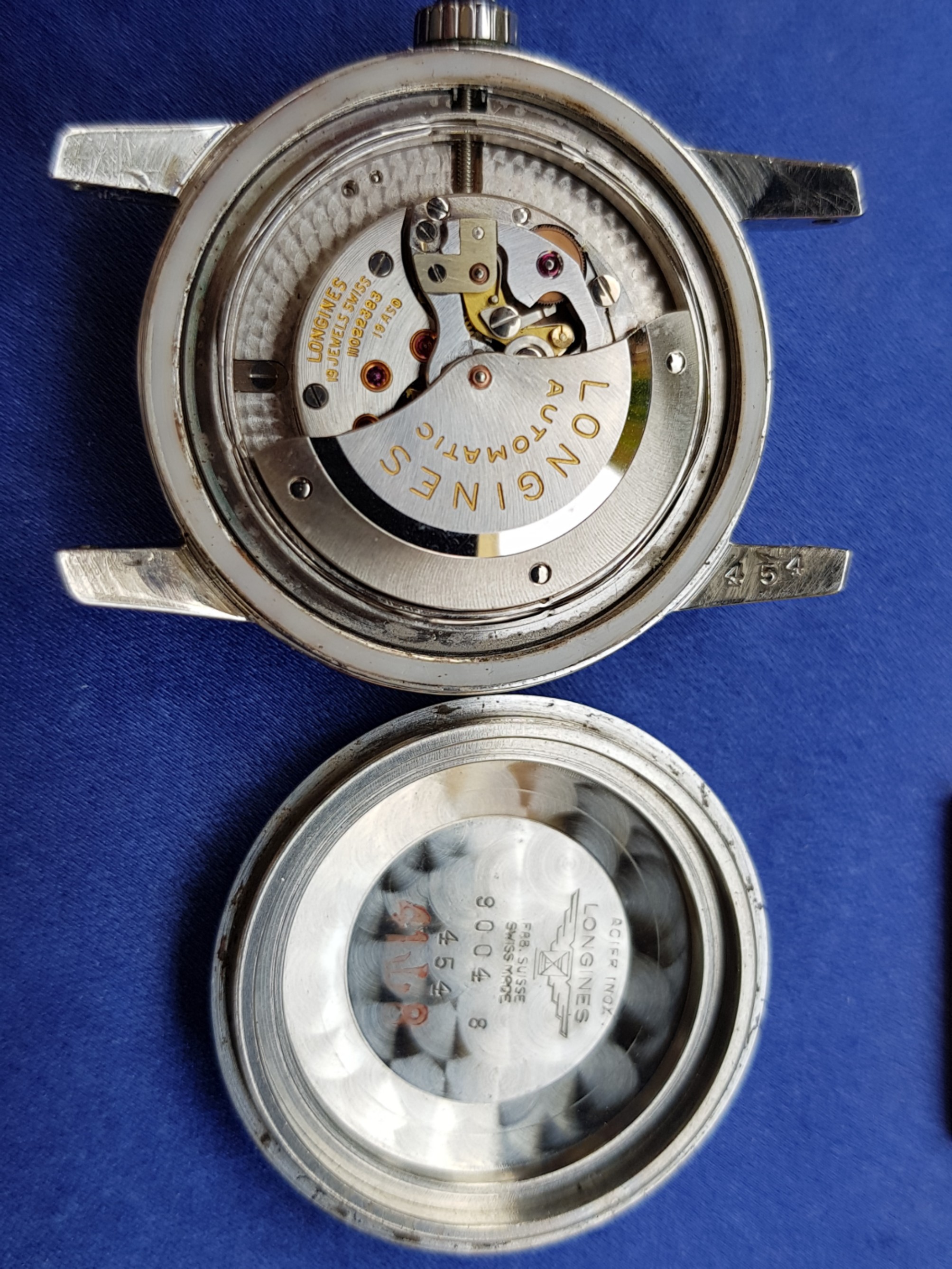 SOLD 1959 Longines Conquest Cal. 19ASD Ref. 9004 Superb Dial