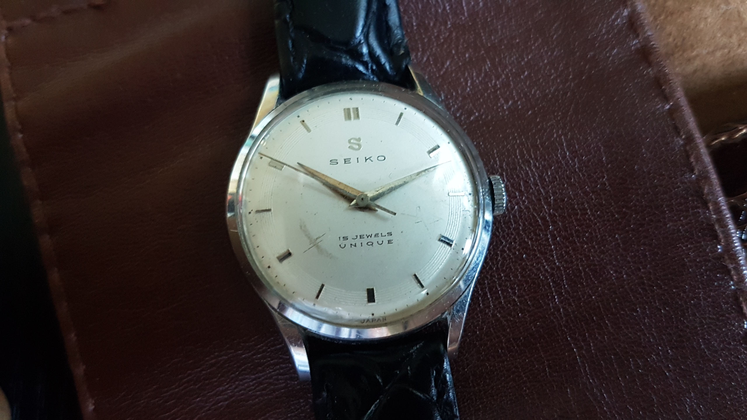 seiko 1950s watch