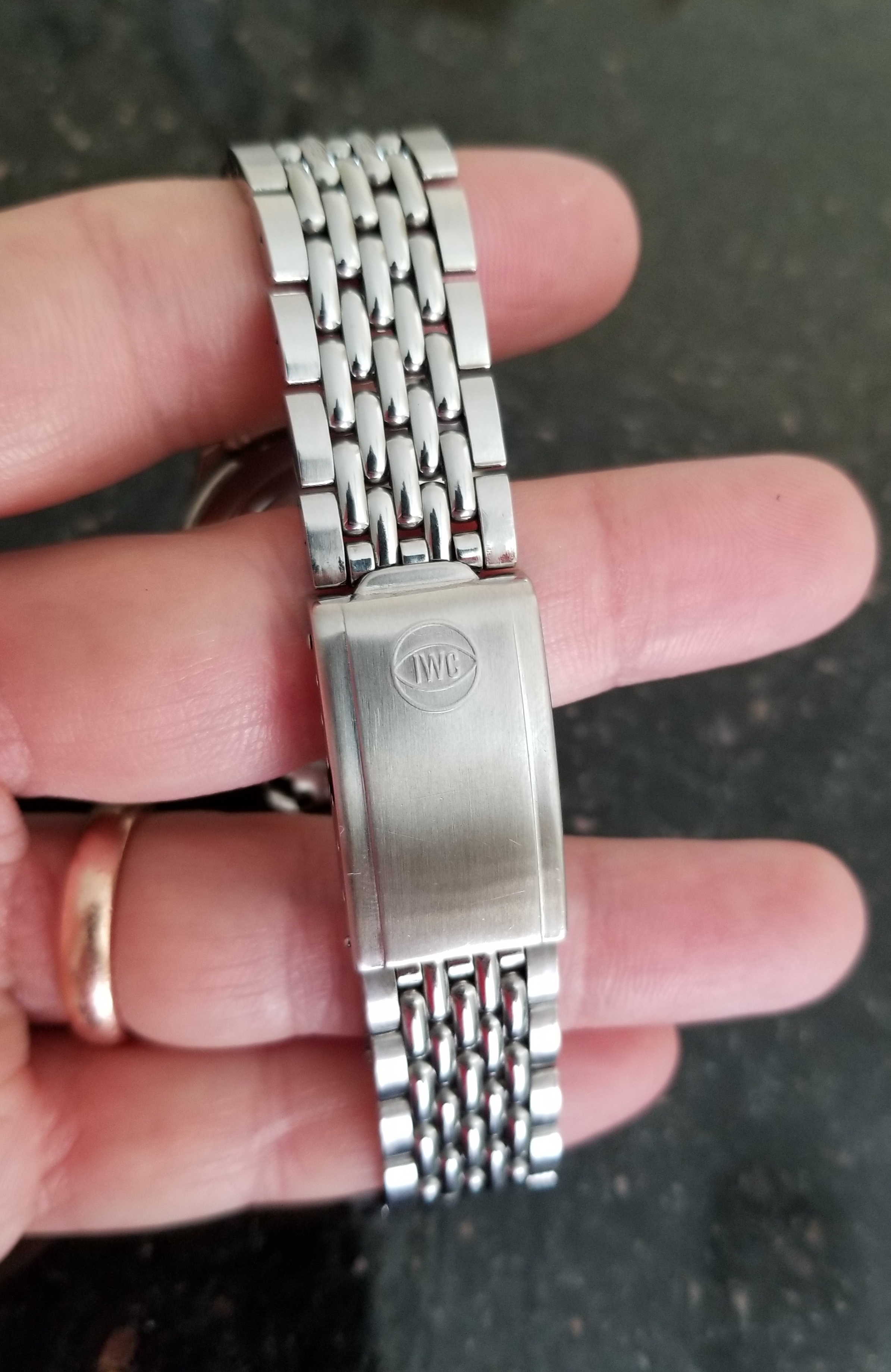 SOLD - IWC Gay Freres Beads of Rice Bracelet Ref. 11 w/ 1A