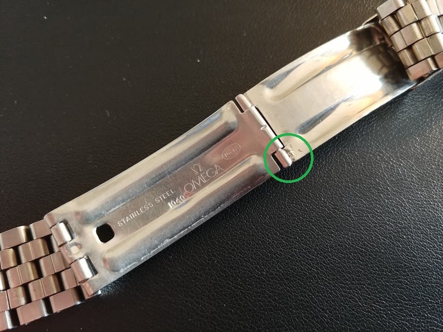 Fixing a vintage Omega bracelet clasp | Omega Forums