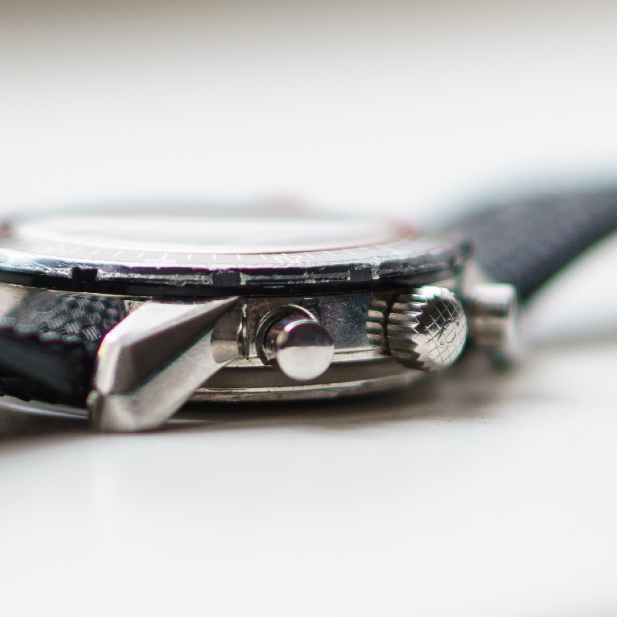 SOLD - Enicar Sherpa Aqua Graph MK Ia rare black dial | Omega