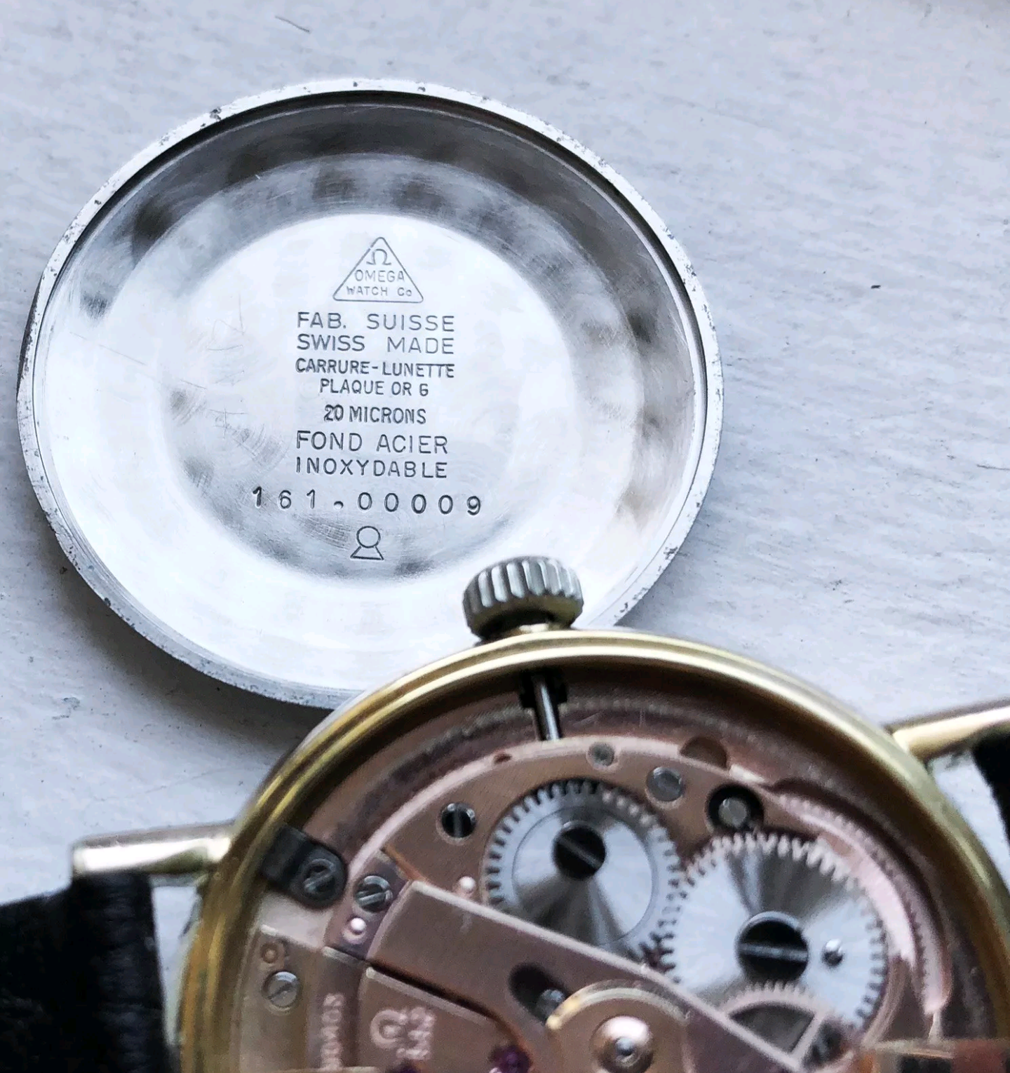 Omega cal 552 online movement