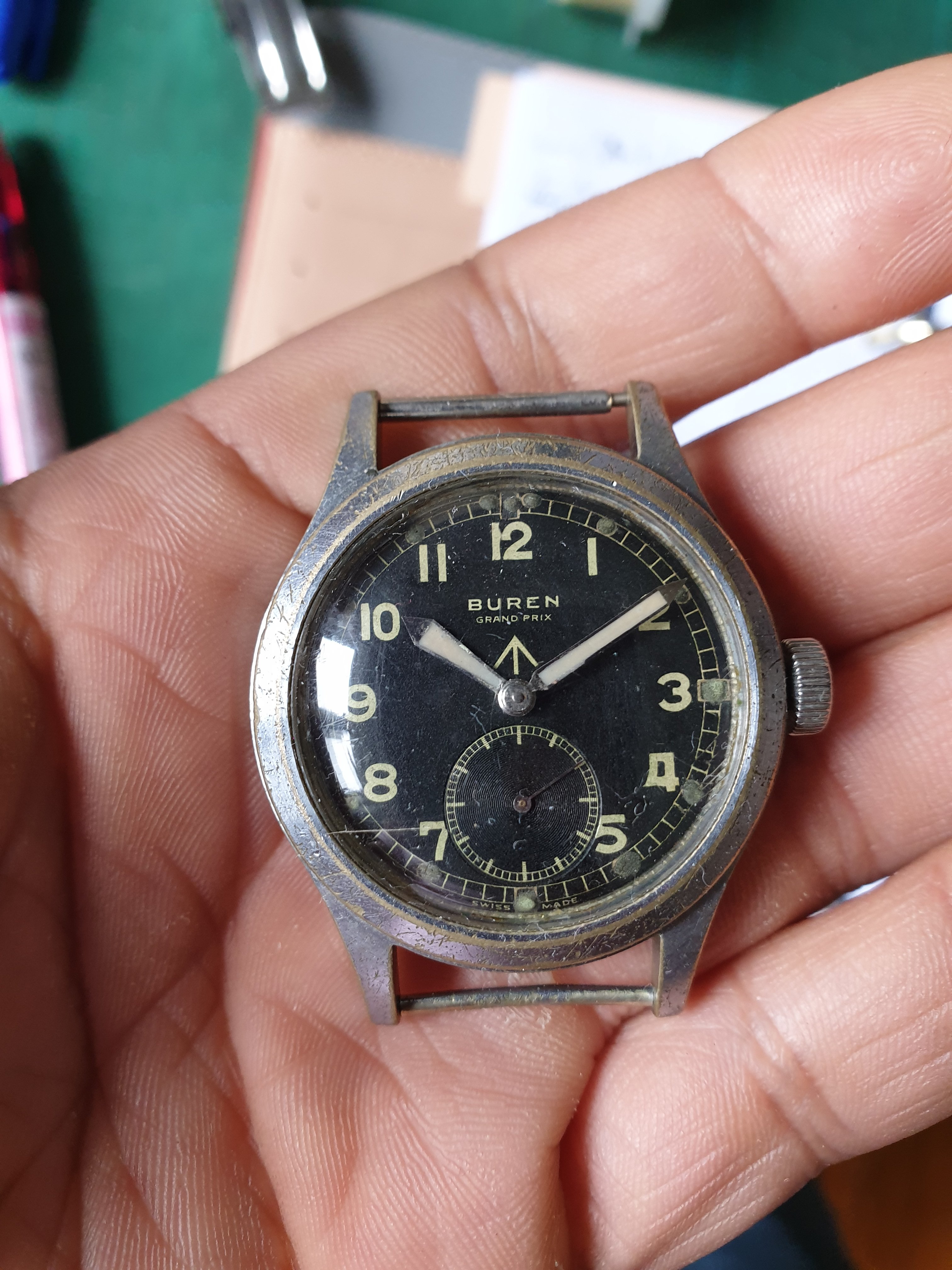 Buren hot sale military watch