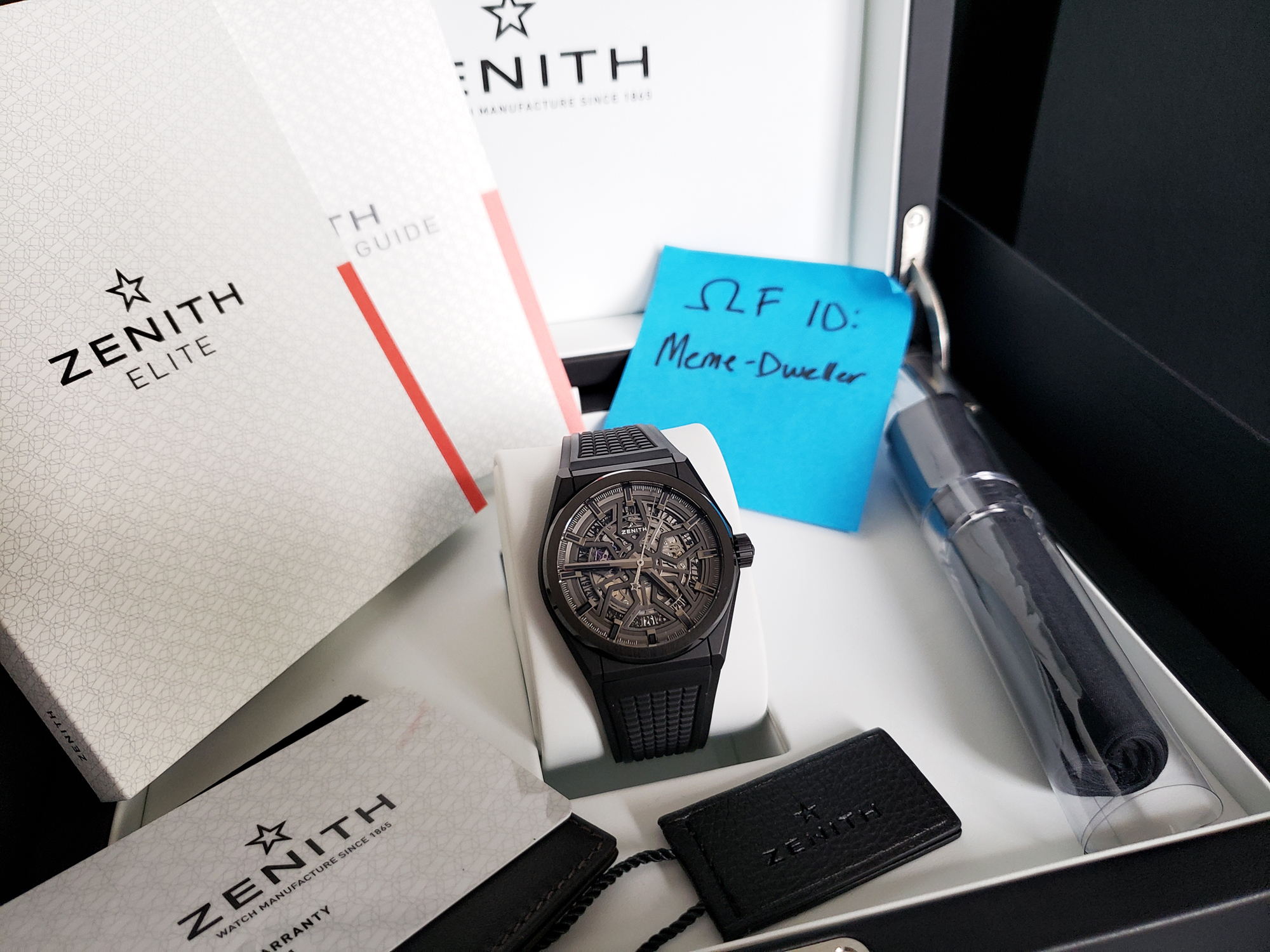 Zenith Defy Classic Black Ceramic 49.9000.670/77.R782 Zenith Watch Review 