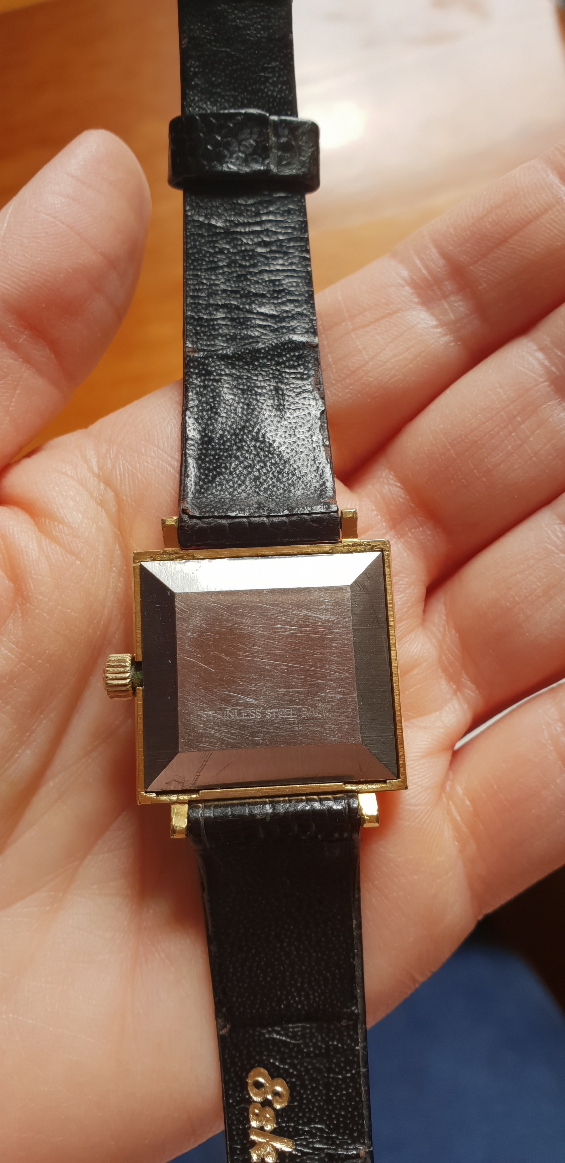 Vintage Girard Perregaux square dial anyone able to help Omega