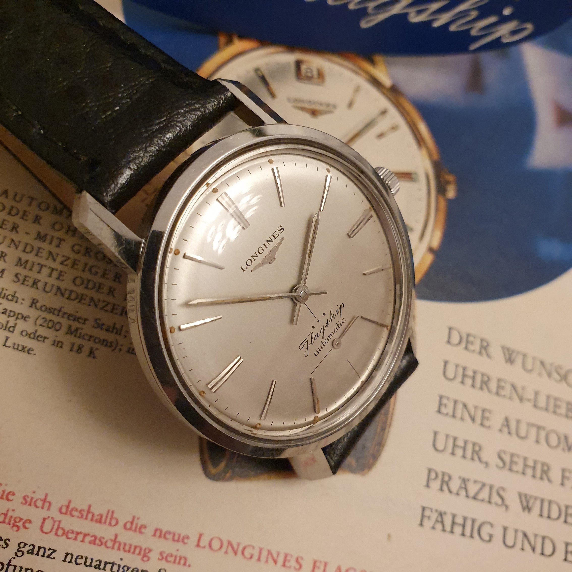 SOLD Longines Flagship 1960 All Steel Omega Forums