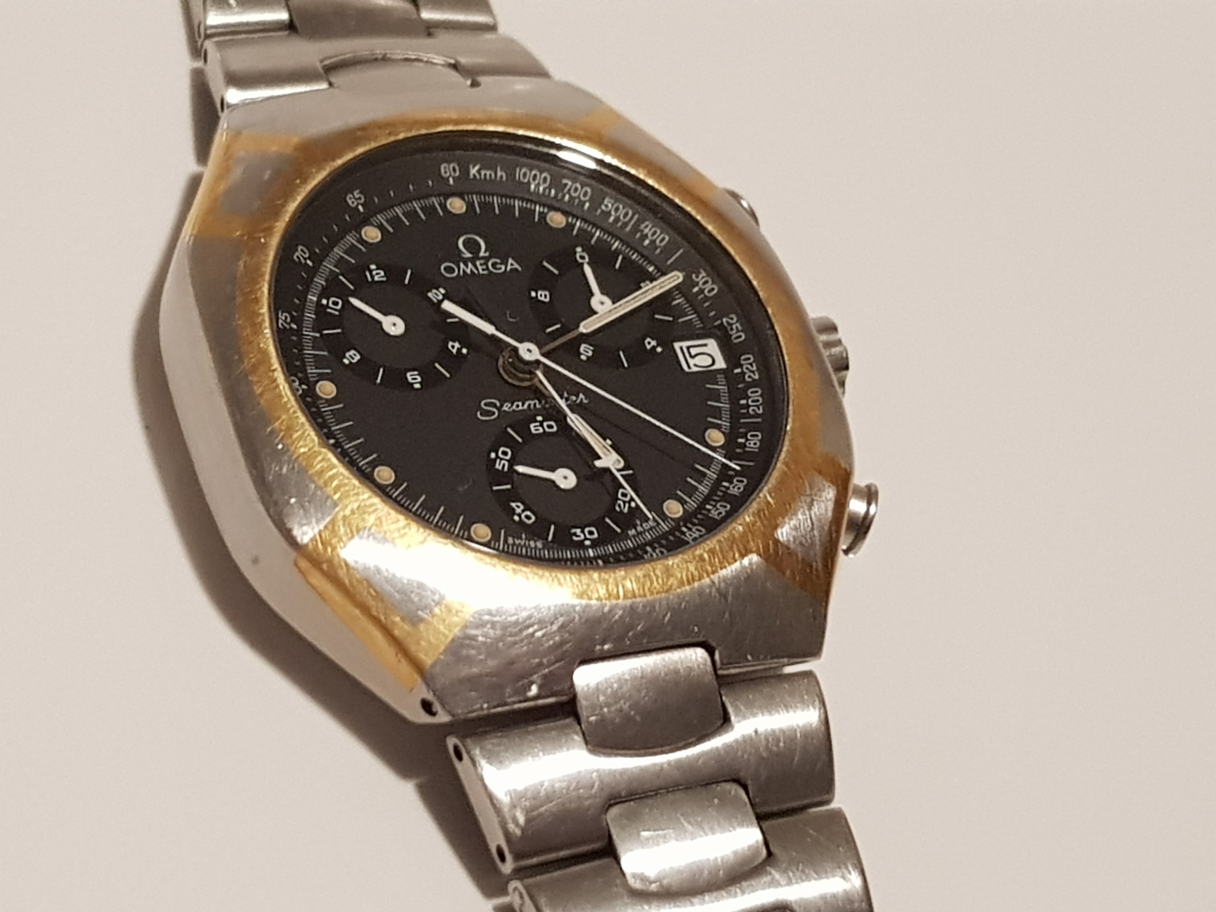 Omega seamaster sale polaris chronograph