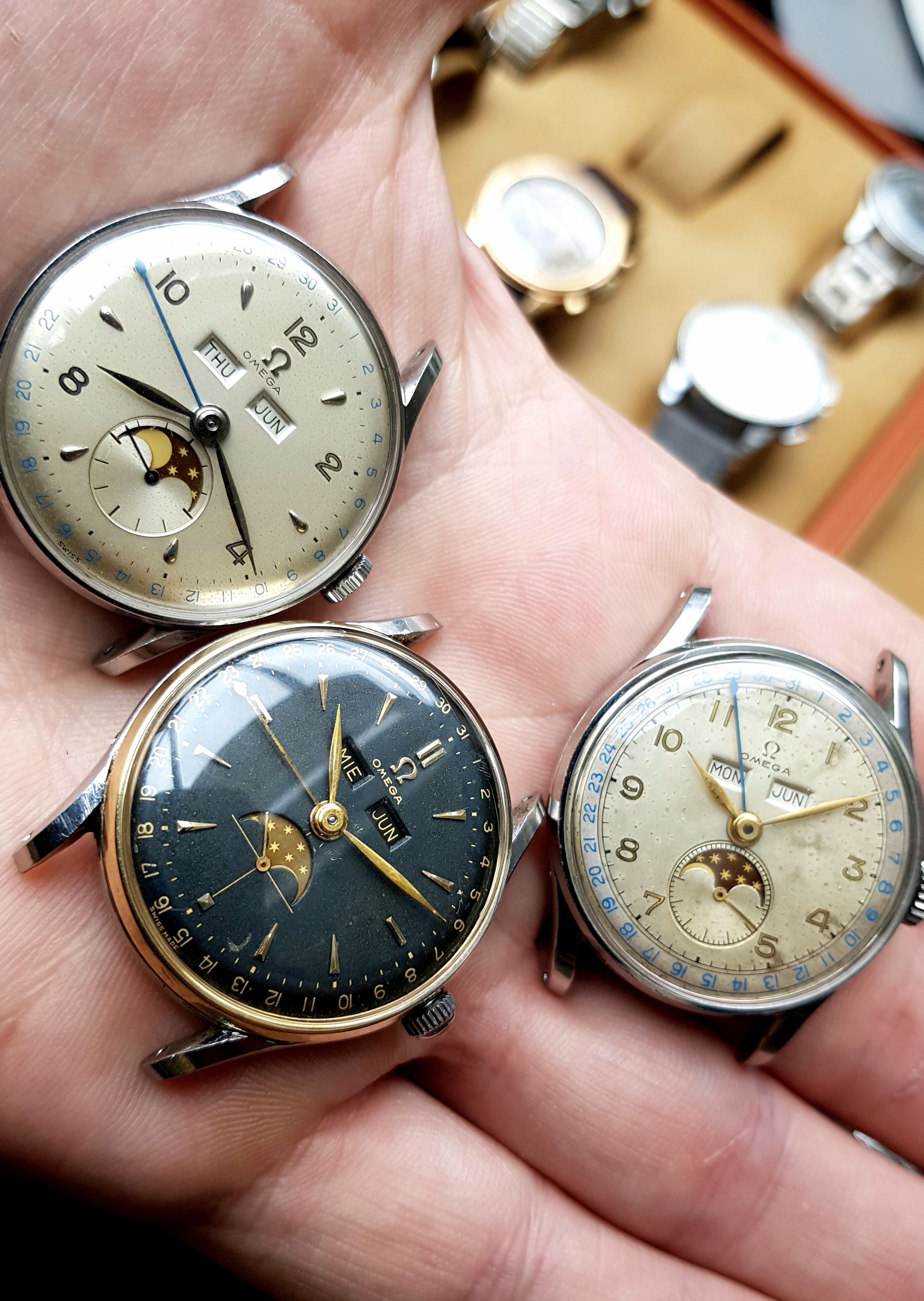 Grandpa s Omega Cosmic Triple Date Moonphase Omega Forums