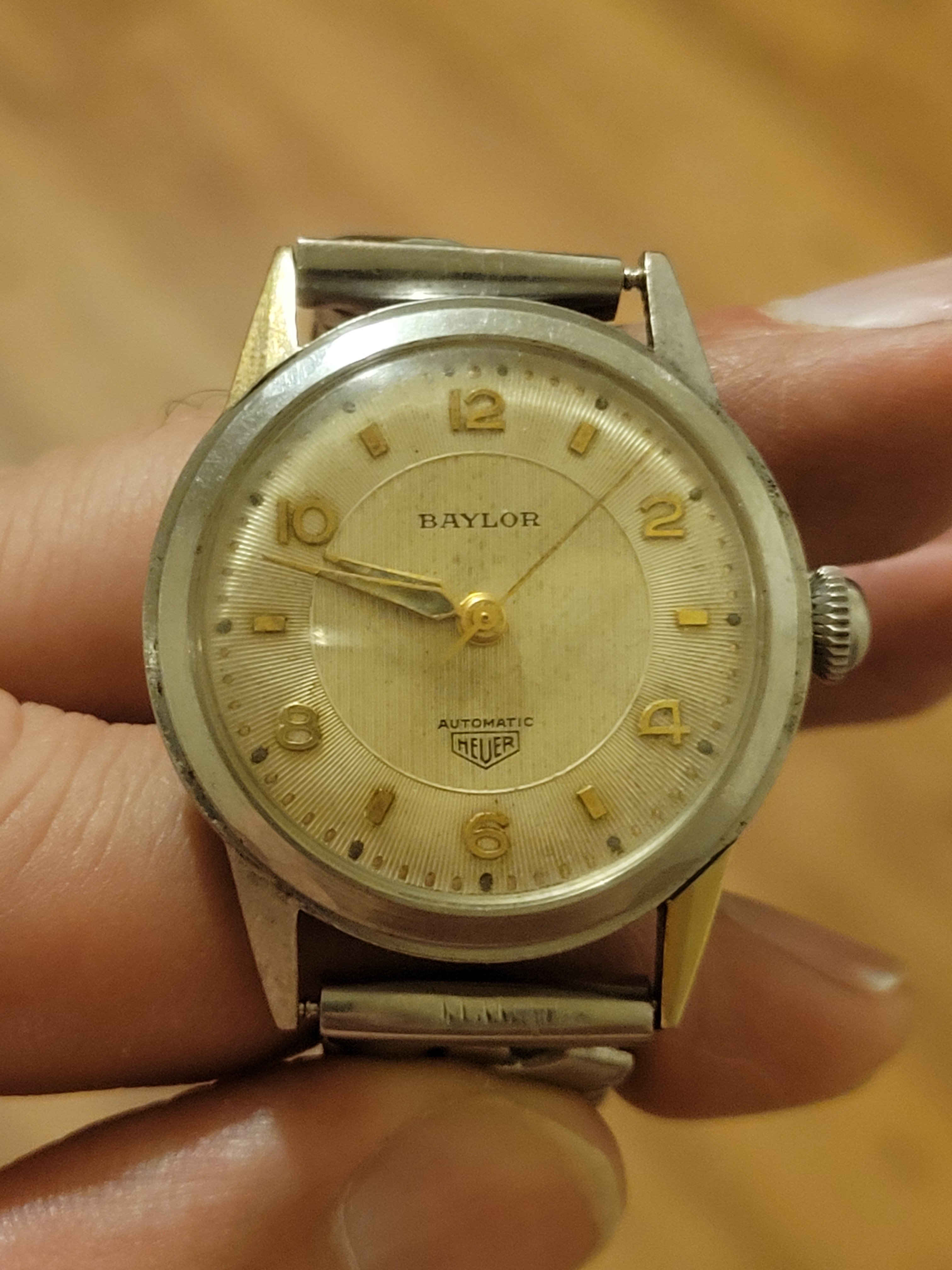 Antique hot sale baylor watches