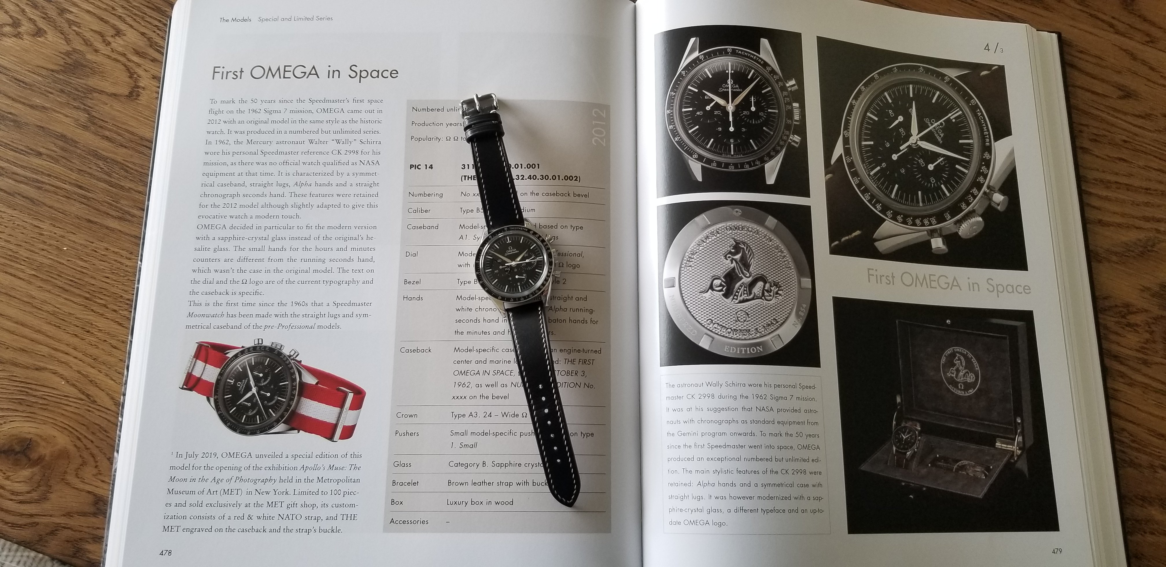 Omega discount moonwatch book