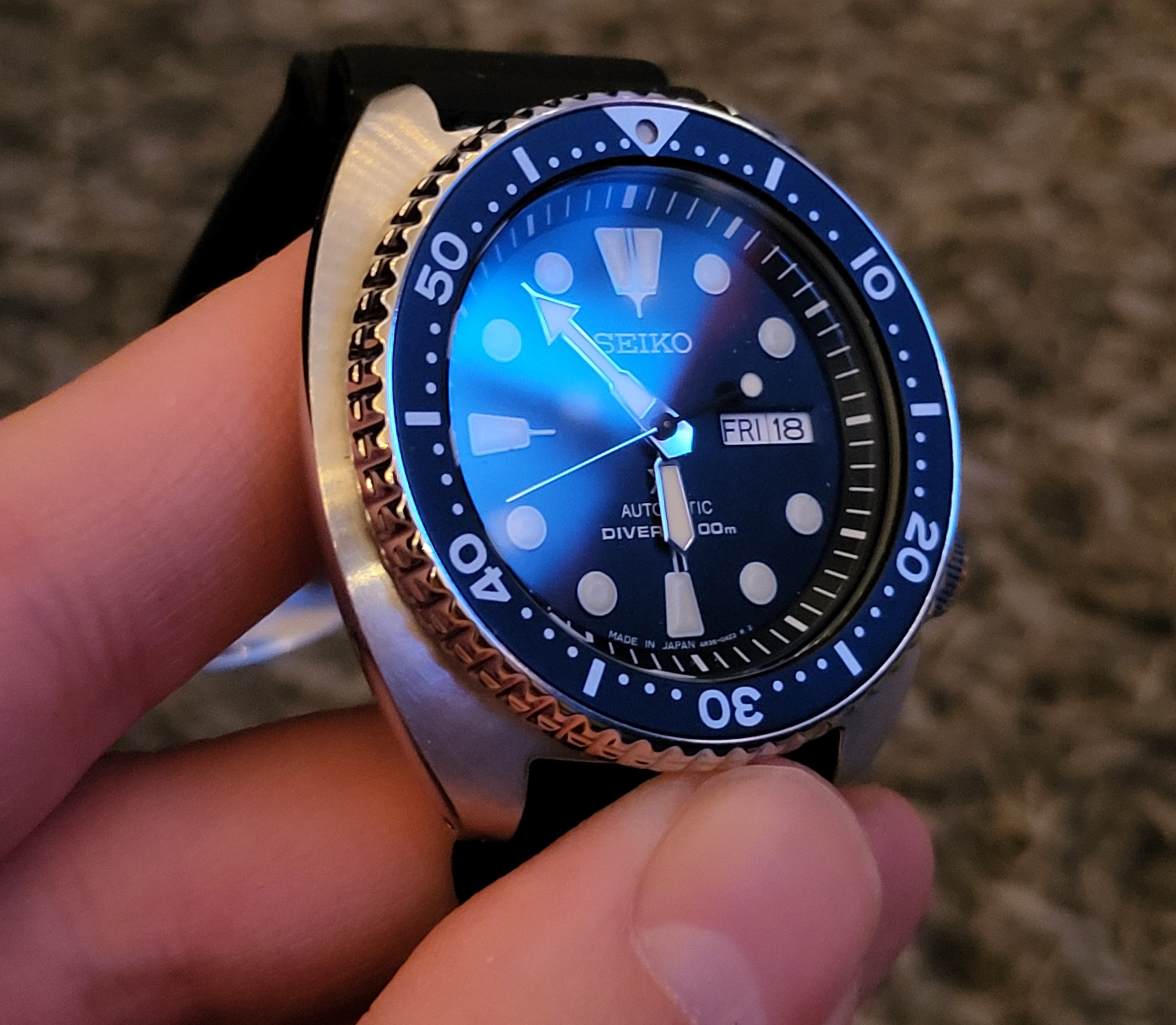 Butter Bezel Seiko Turtle Omega Forums