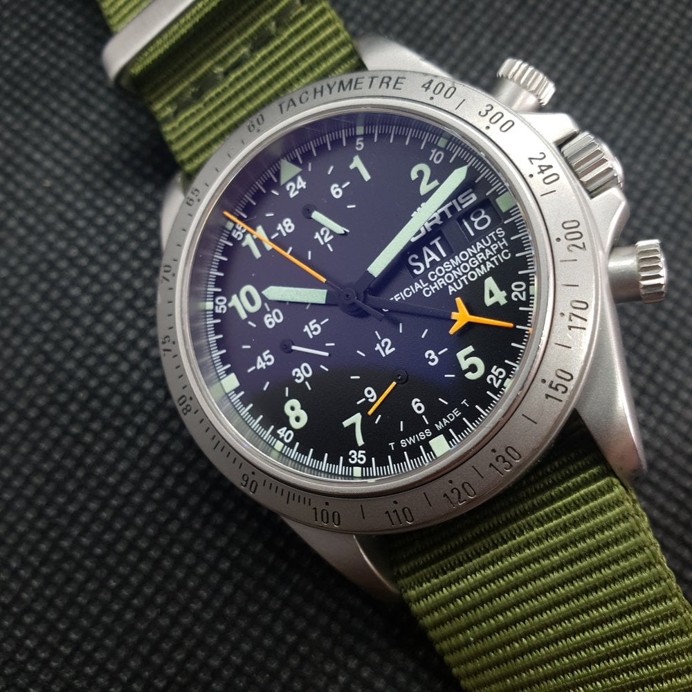 SOLD Fortis Official Cosmonauts Chronograph Lemania 5100 Omega