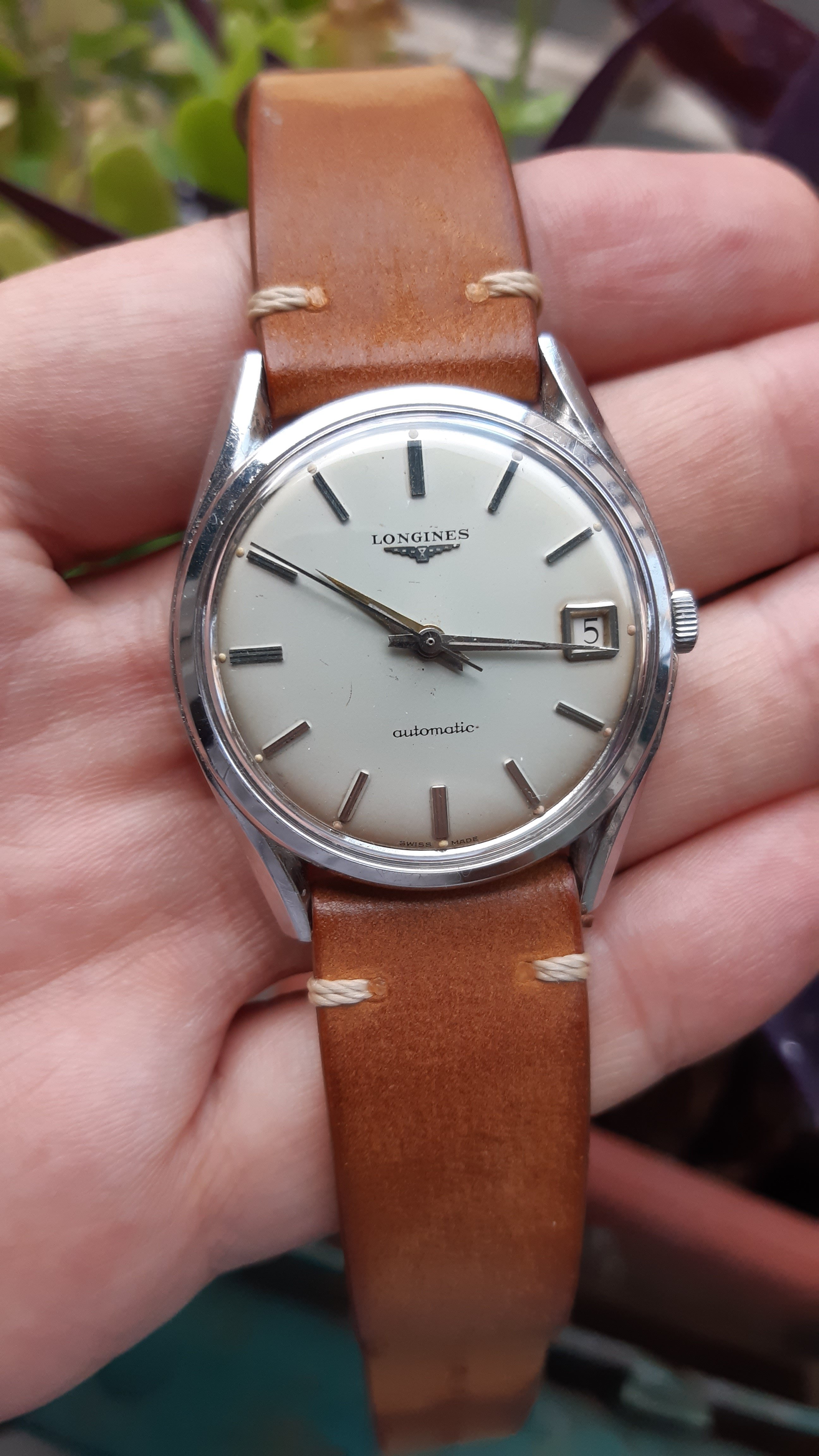 SOLD Reduced 1963 Longines ref 7171 with extract 36mm