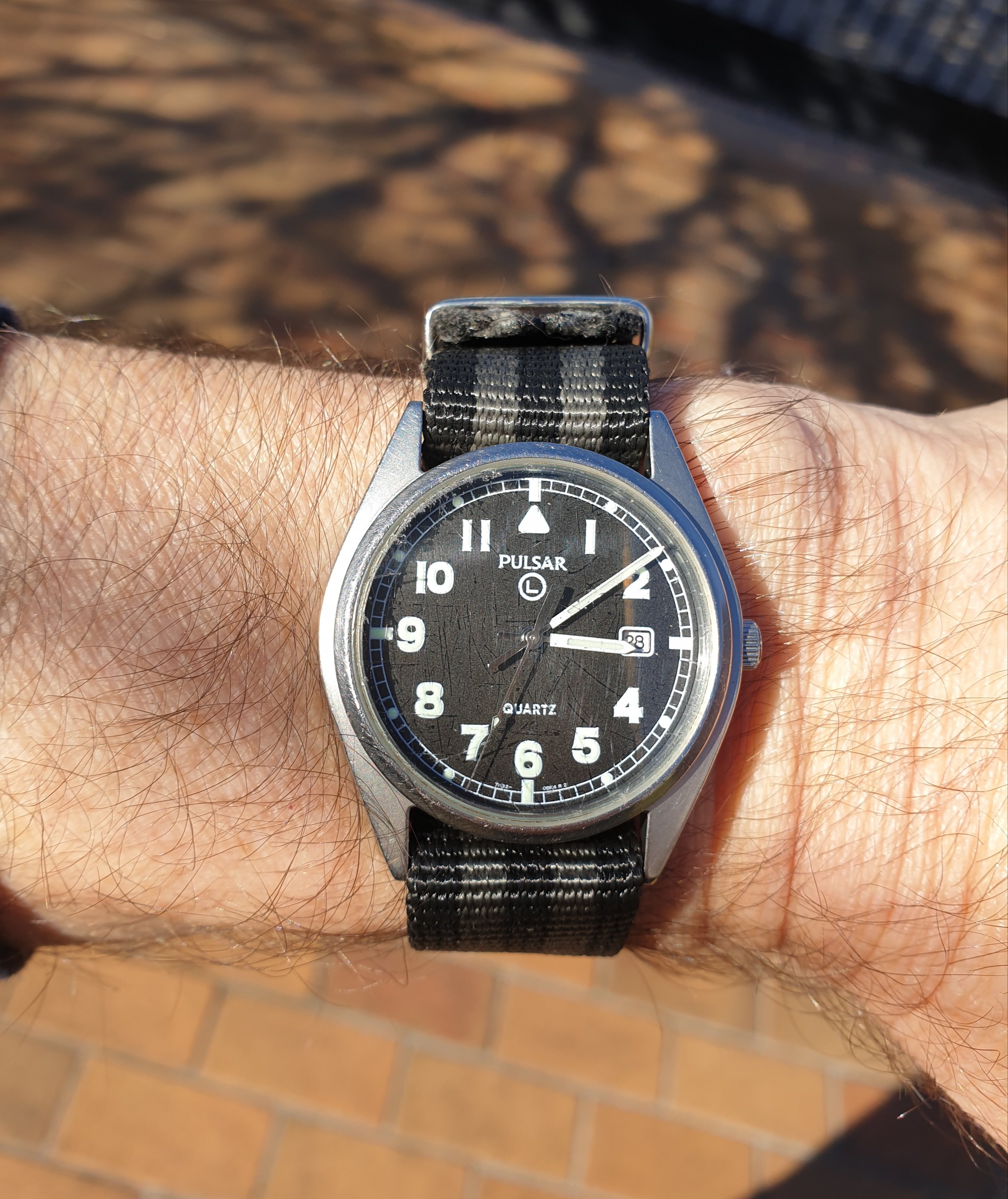 SOLD Military Issued Pulsar G10 watch from 2004 with Seiko