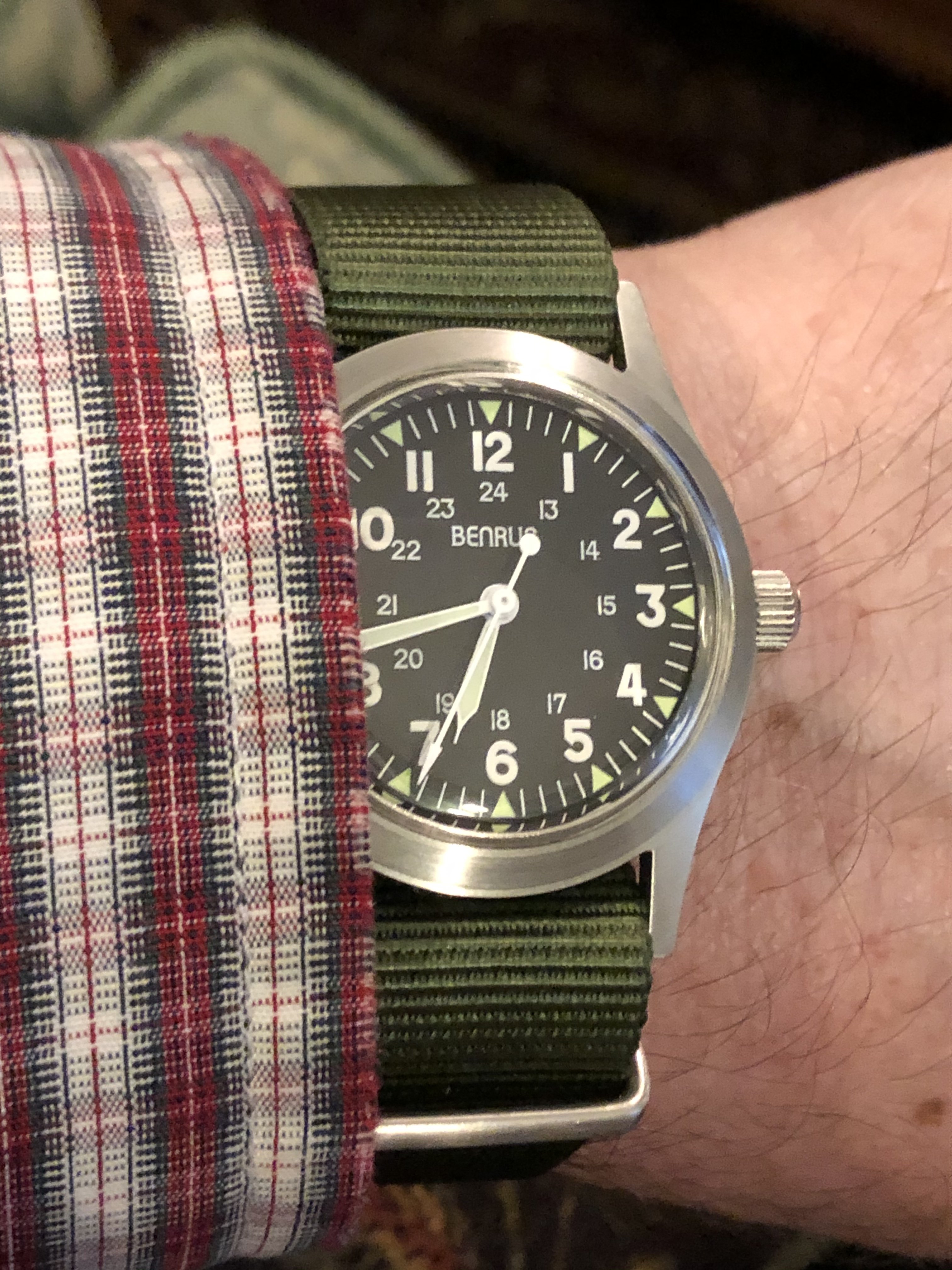 Benrus 50th anniversary military watch sale