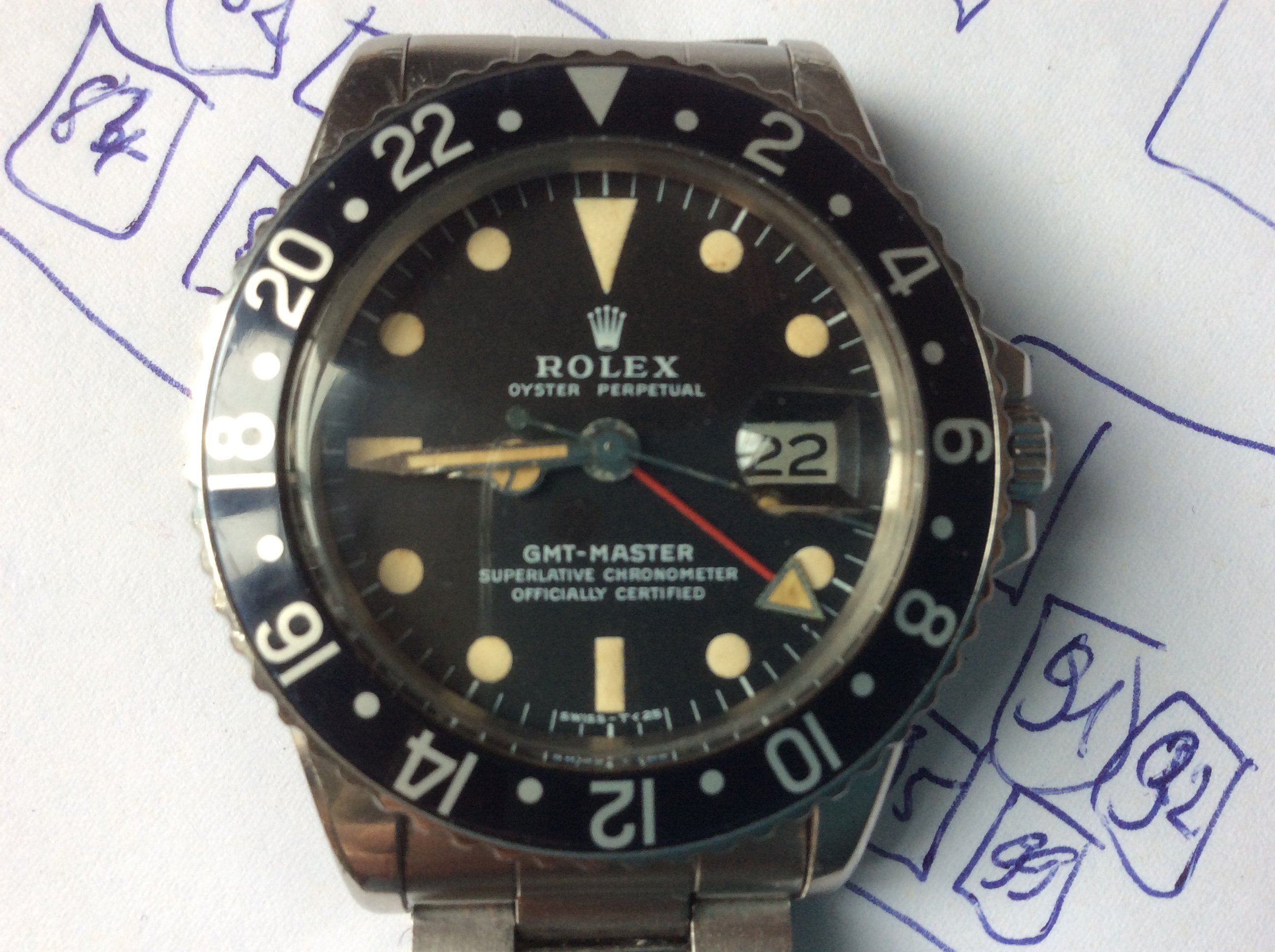 Rolex 1675 2024 dial variations