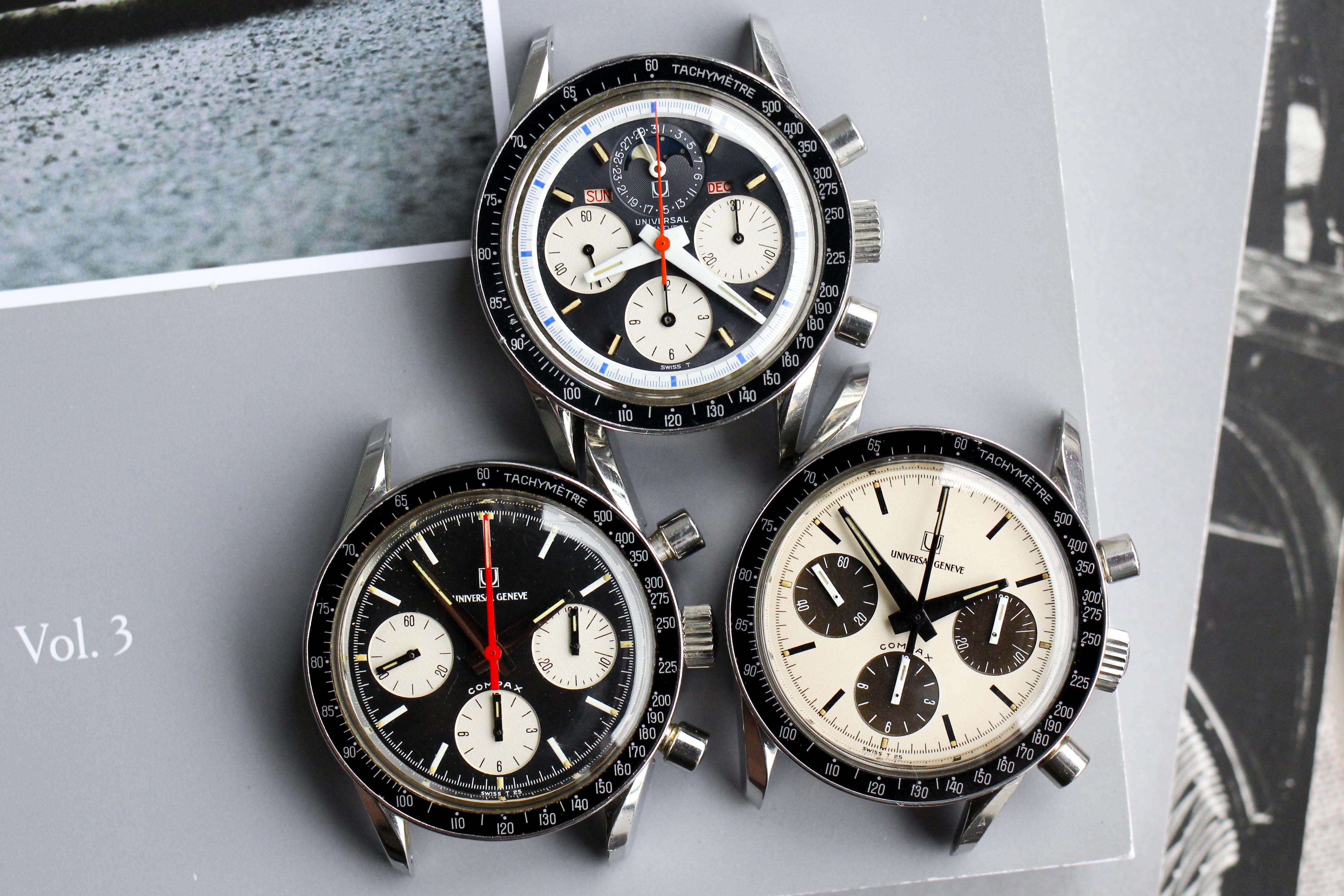 Universal Geneve Chronographs Compax Tri-Compax