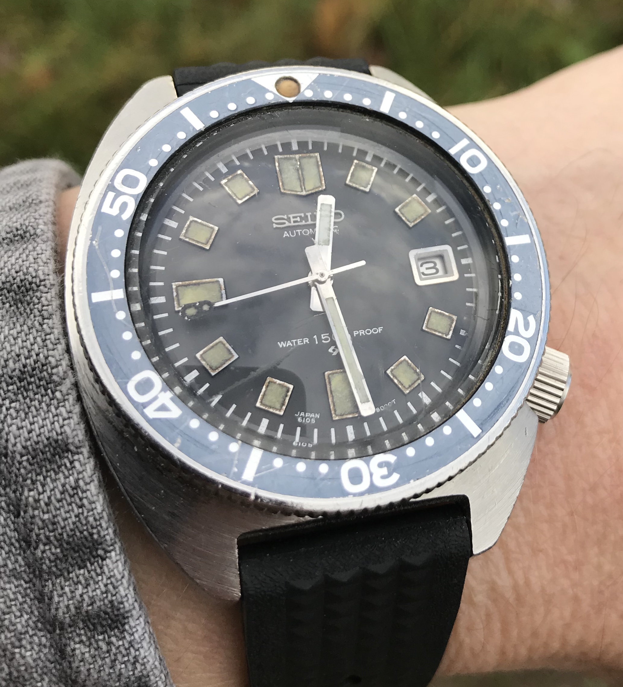 Seiko hot sale turtle 6105