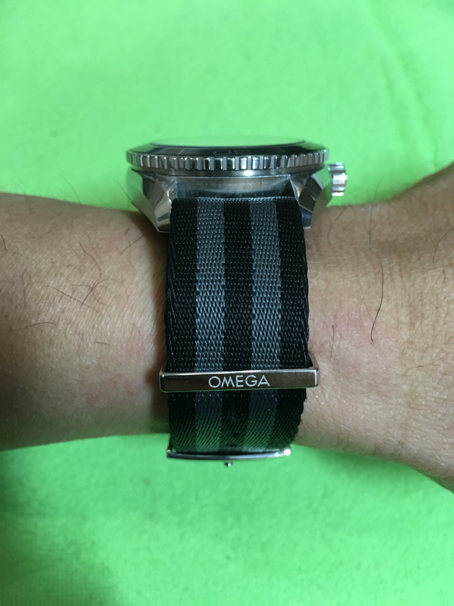 22mm strap on online 20mm watch