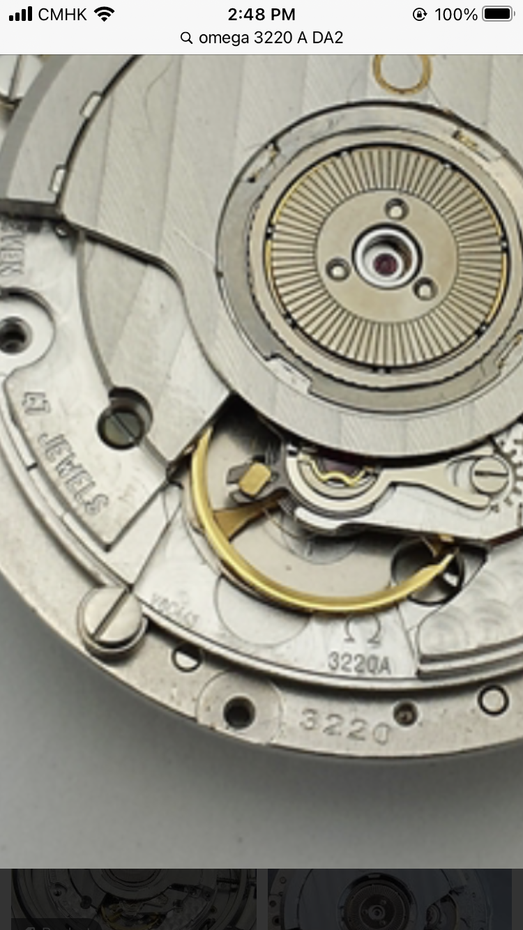 Omega shop 3220 movement