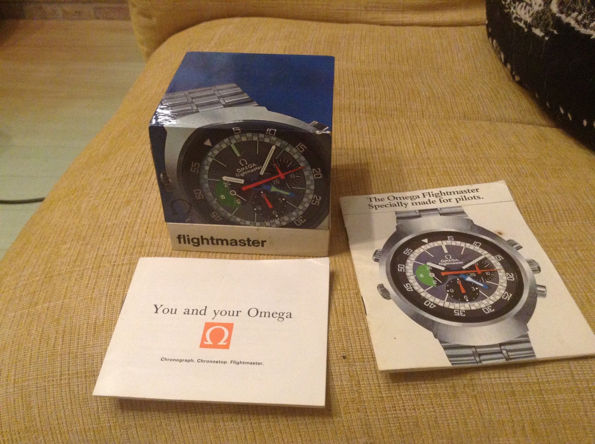 Flightmaster box and instructions. Value Omega Forums