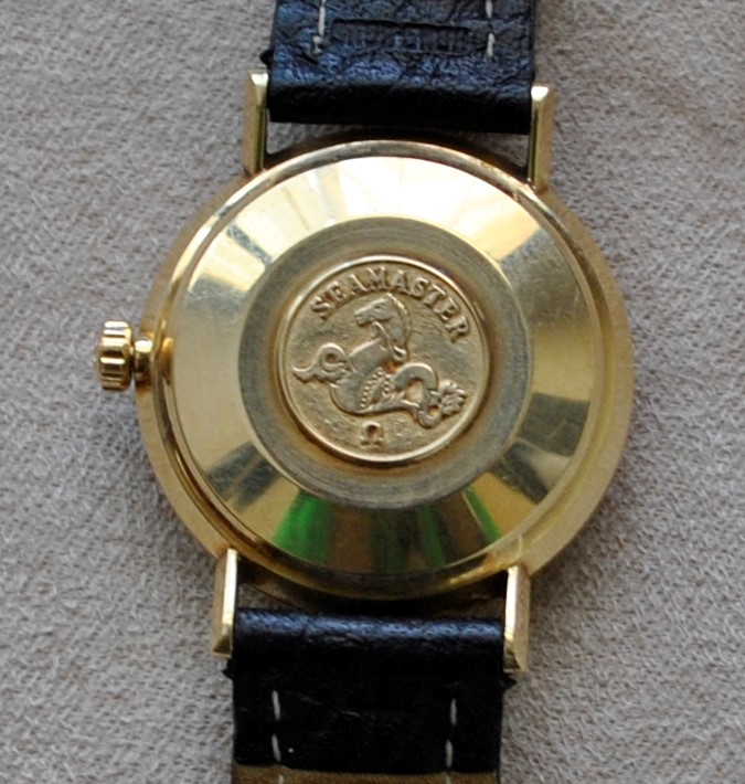 gold omega watch 1960's