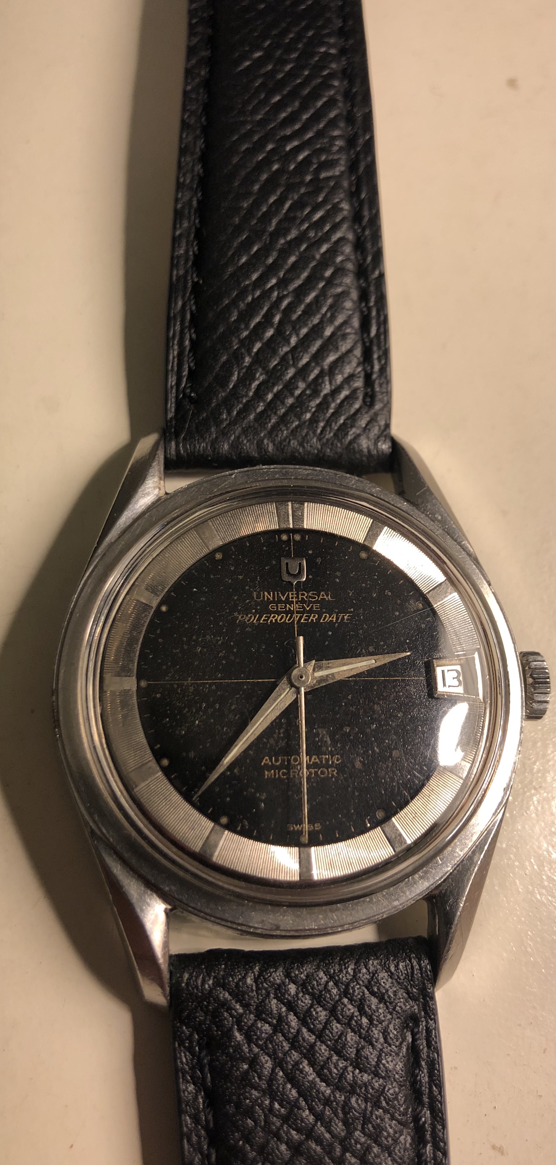 Recommendation to restore service 1957 polerouter date Omega