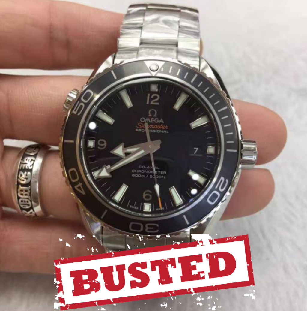 Fake omega outlet seamaster planet ocean