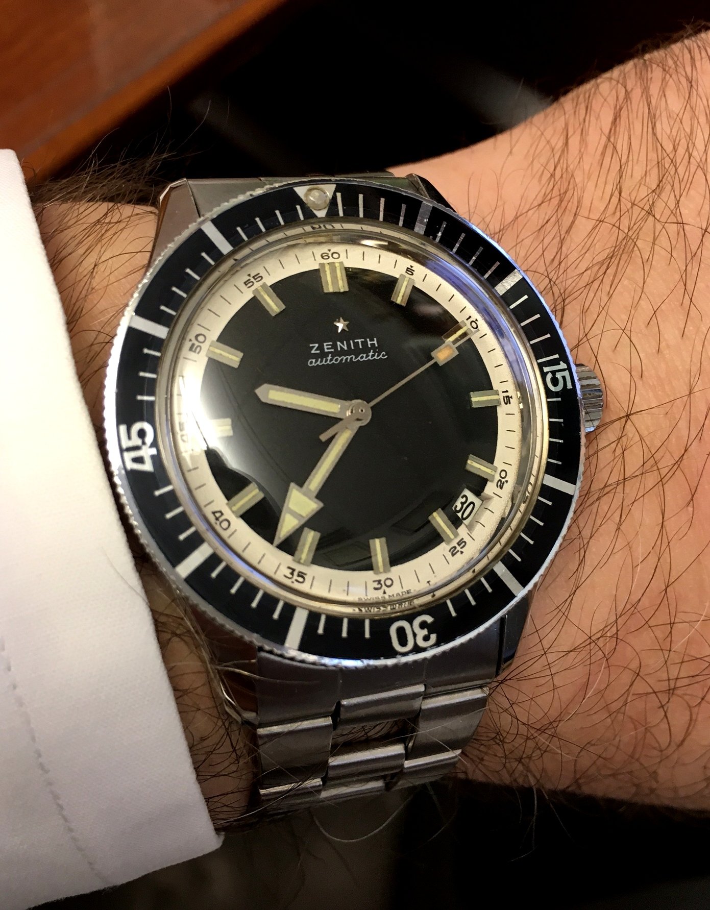 Zenith clearance vintage diver