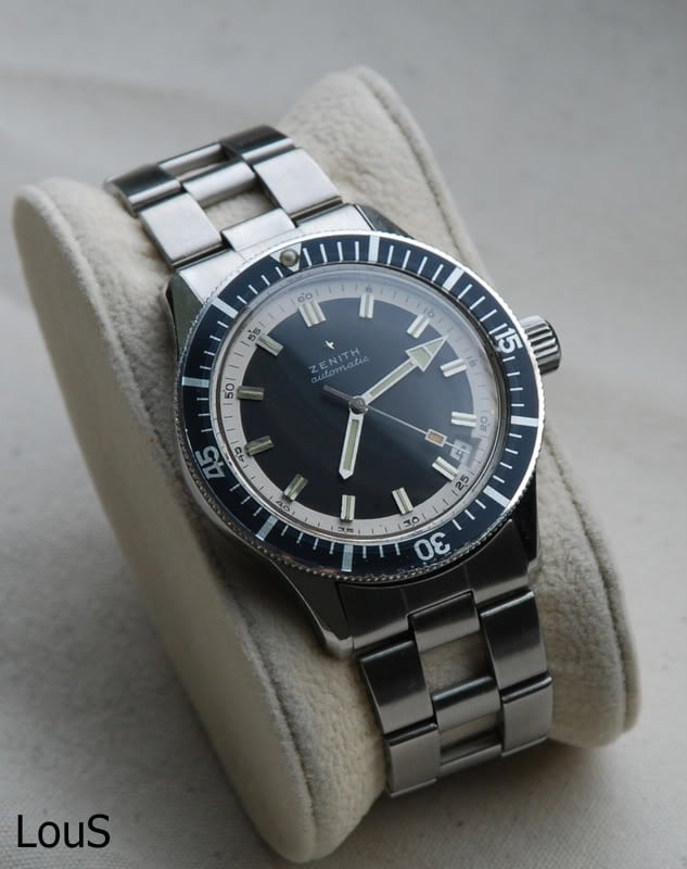 Zenith store dive watch