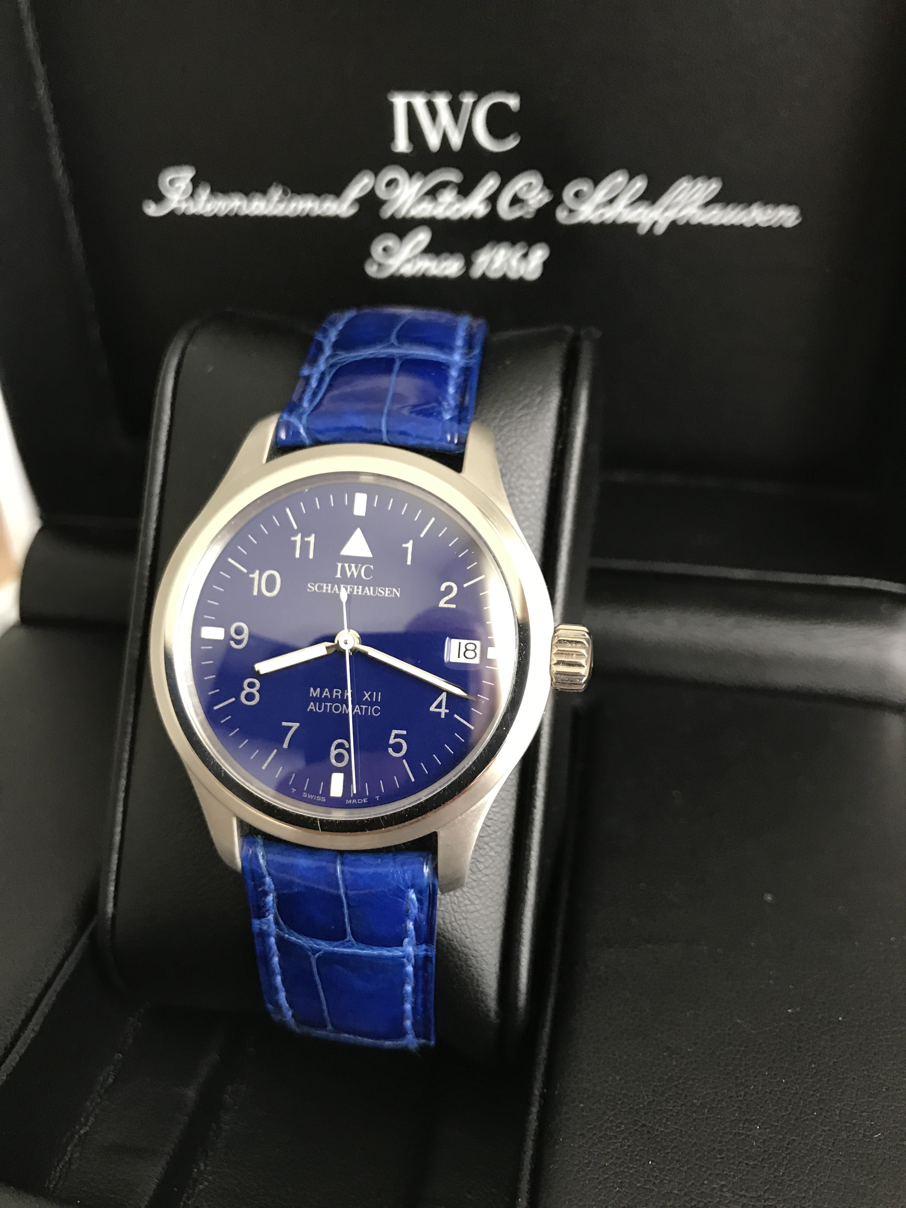 Iwc mark xii discount platinum