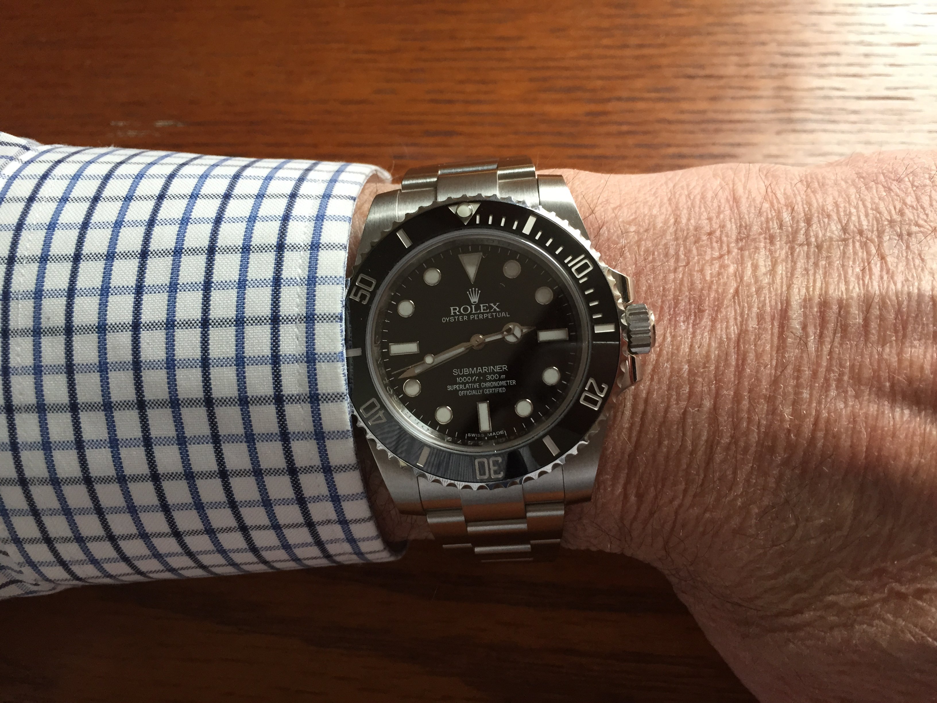 First Rolex Sub C Date 116610LN 