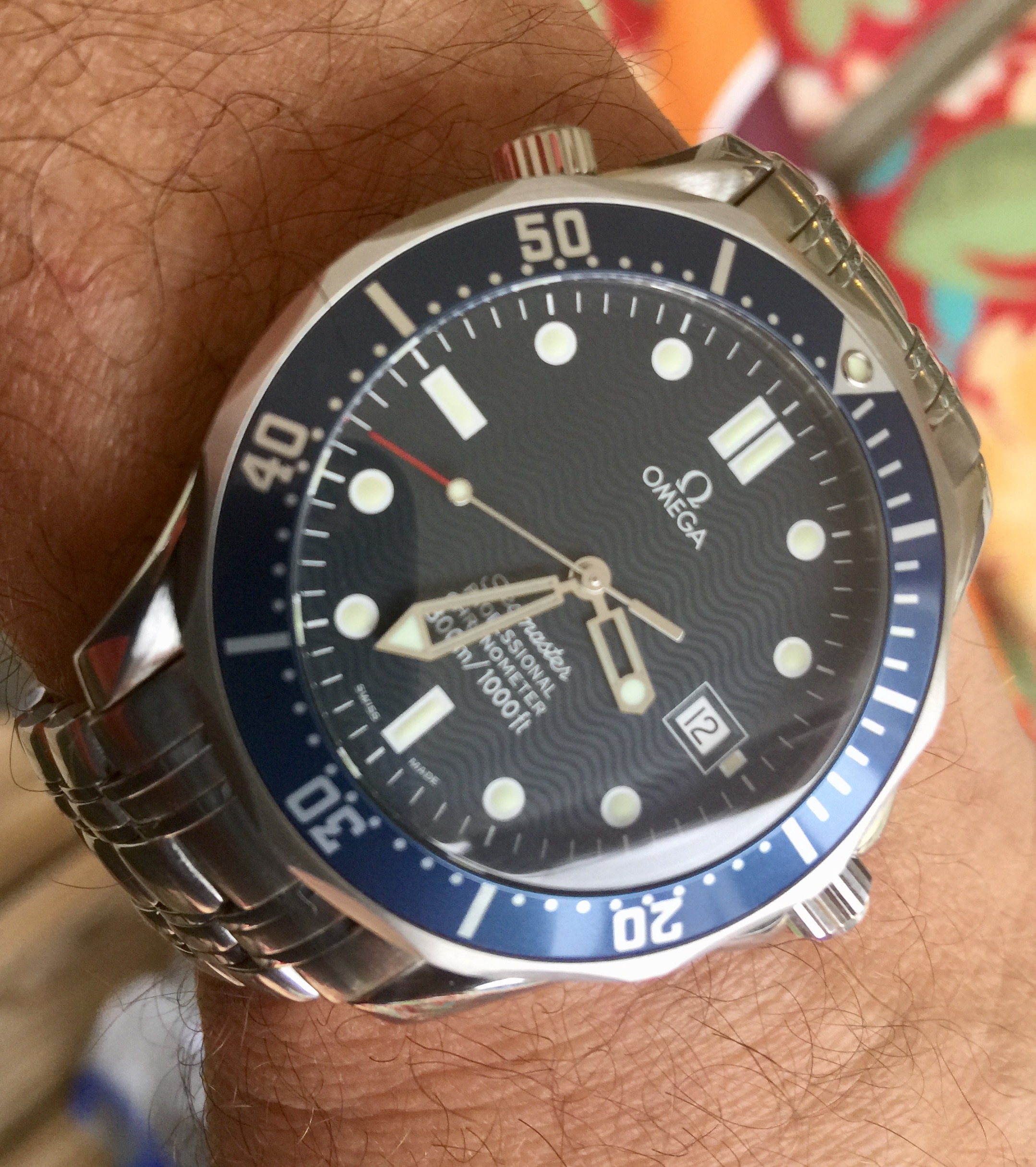 omega seamaster service