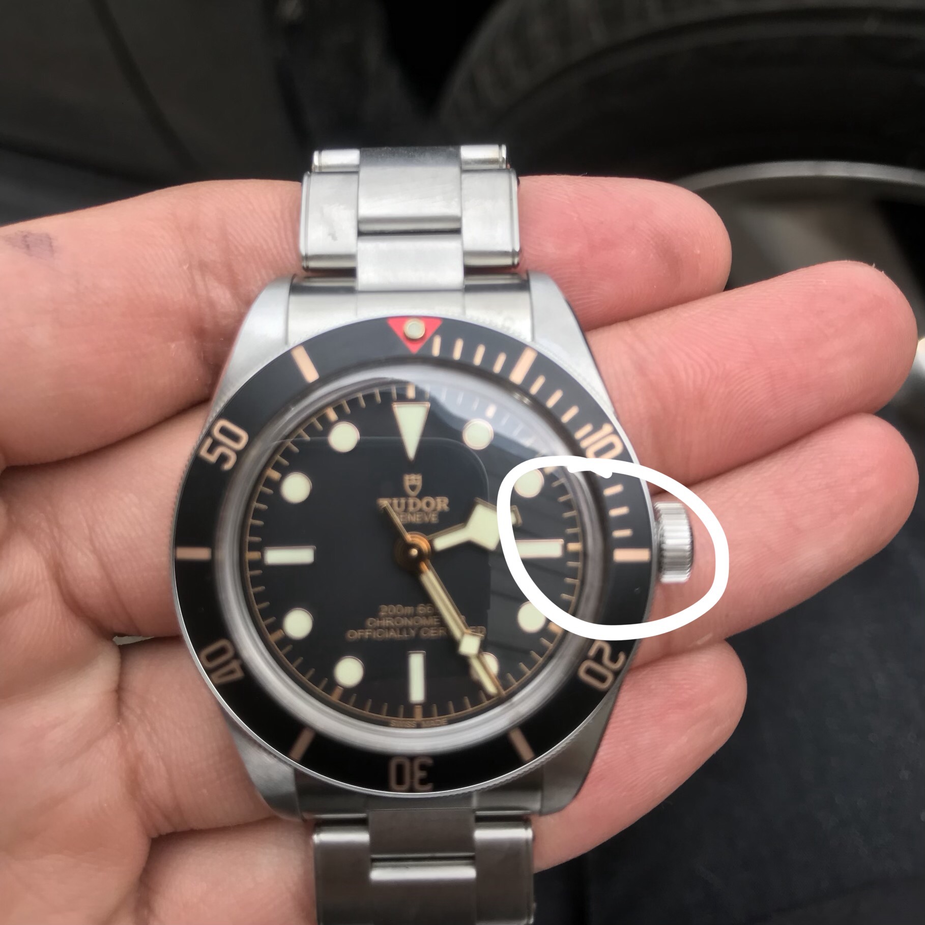 Tudor black hotsell bay 58 bezel