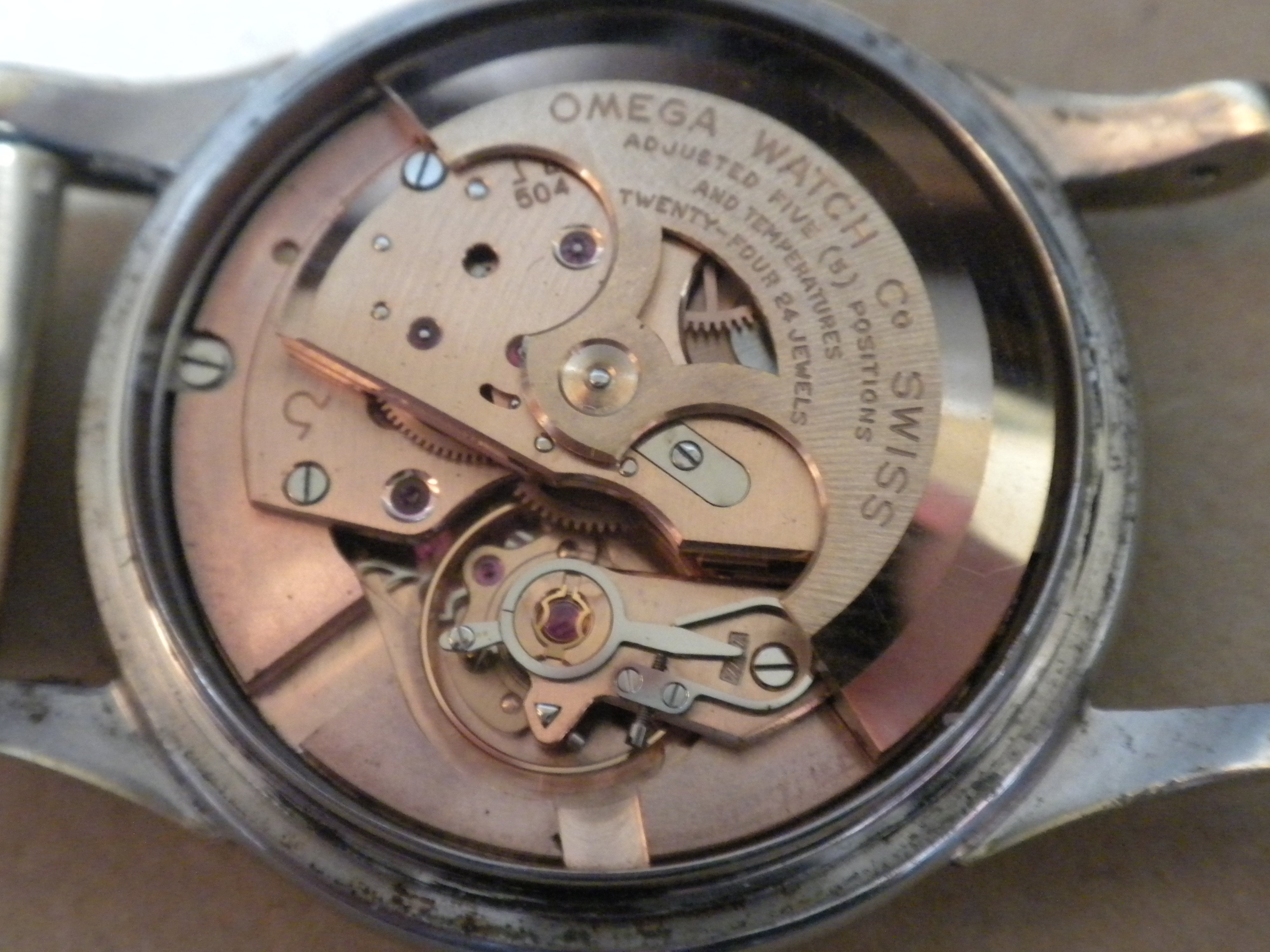 Cal 504 Omega Constellation - Dial 