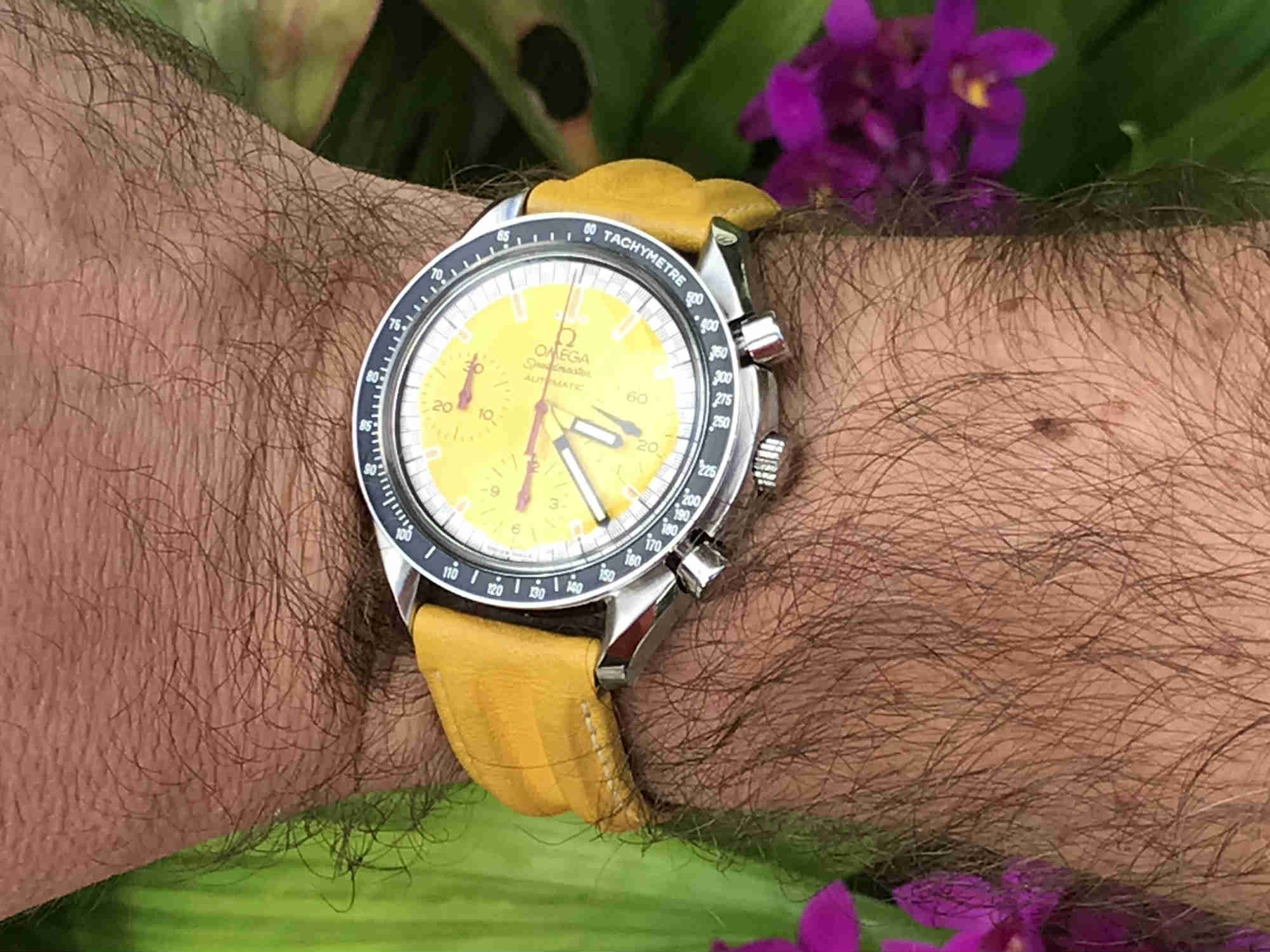 speedmaster schumacher yellow