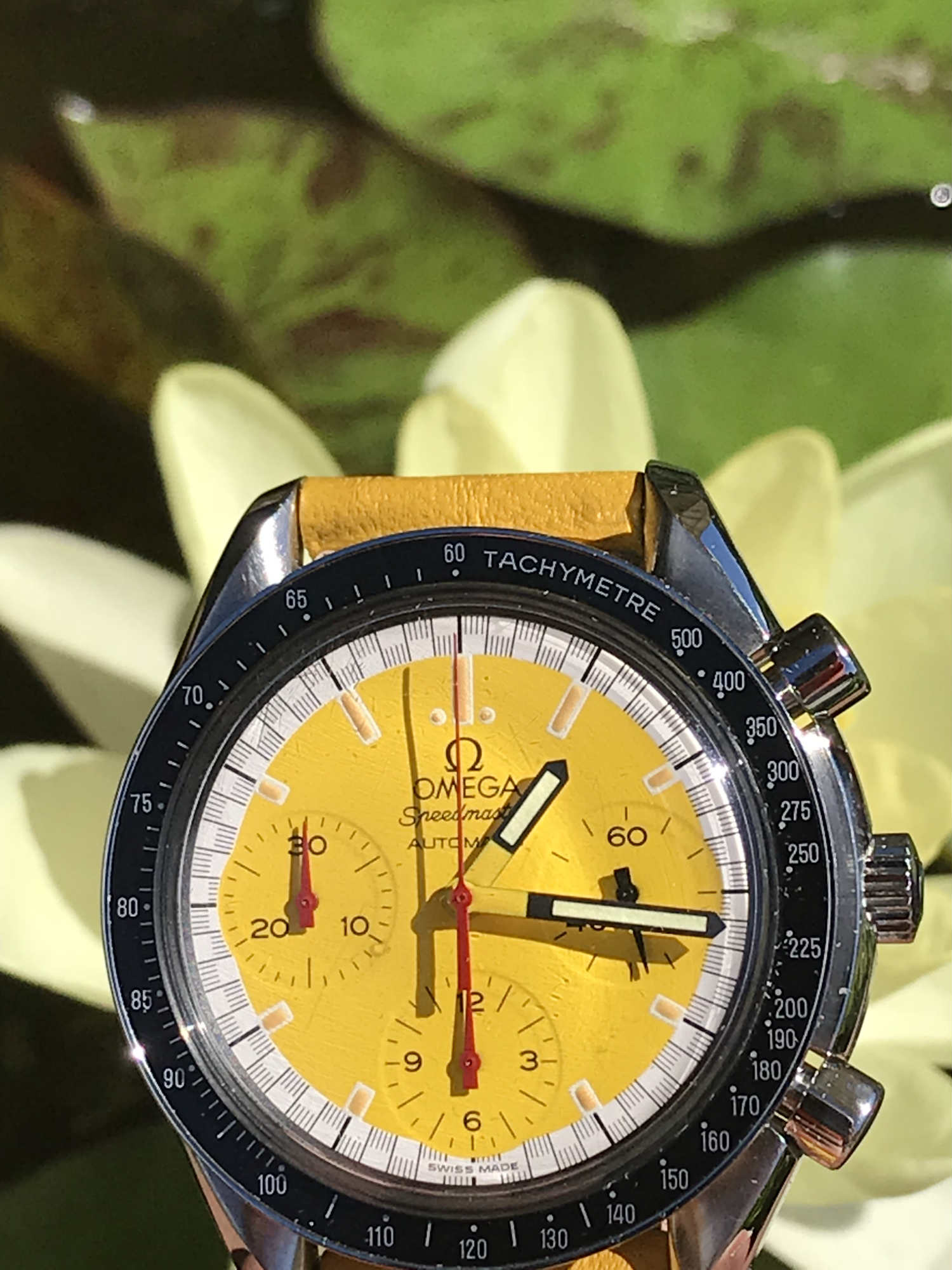 Speedmaster best sale schumacher yellow