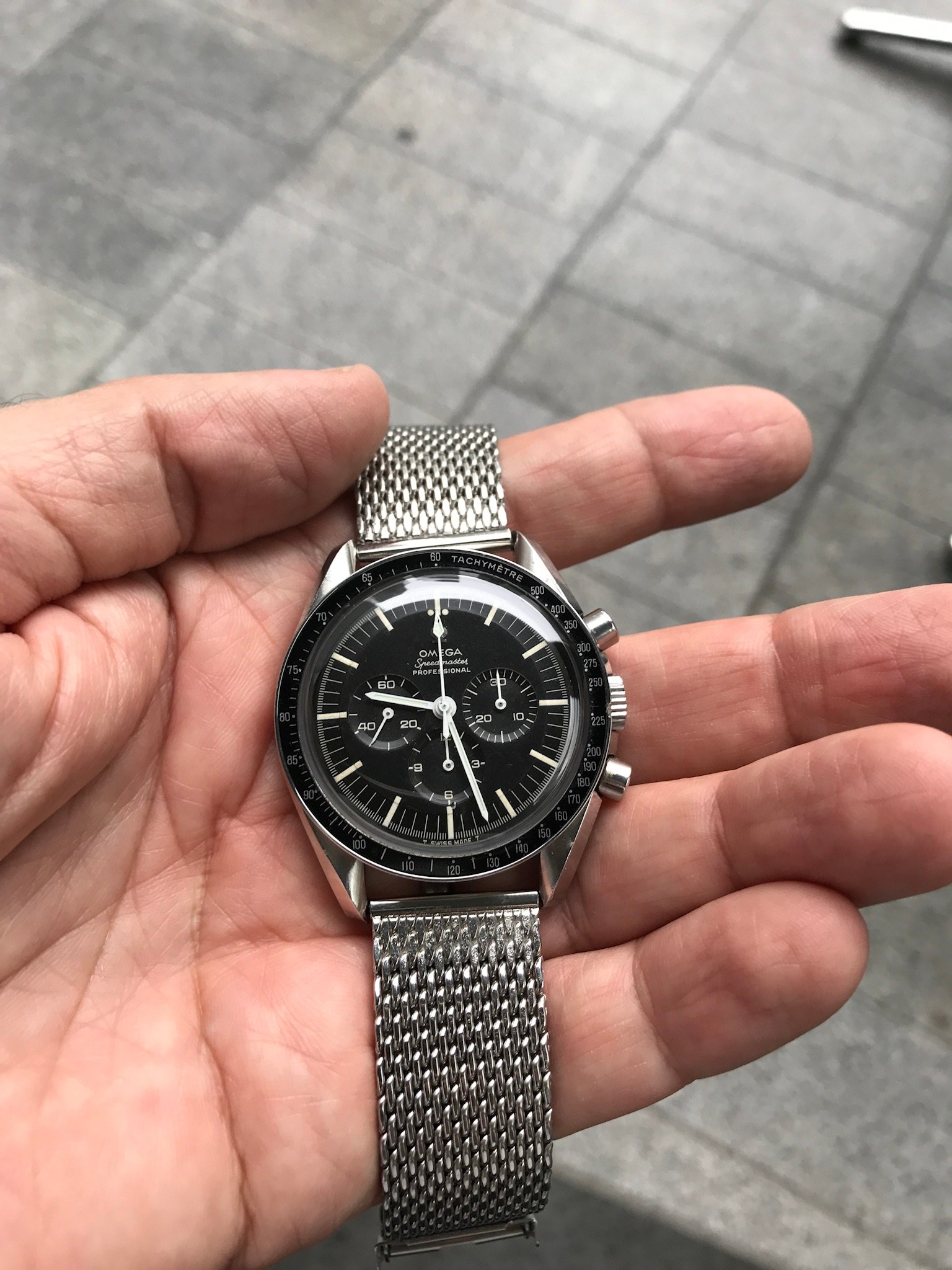 Omega speedmaster outlet milanese