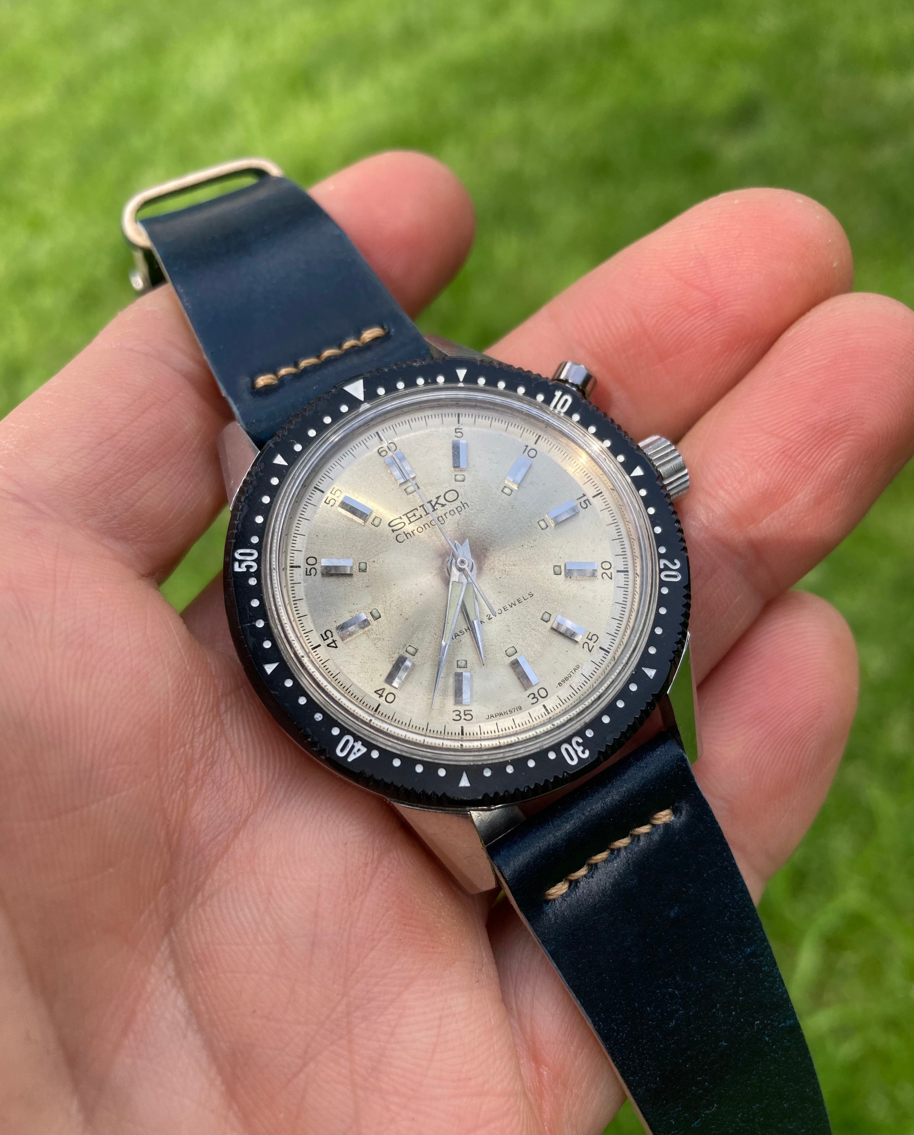 FS Seiko 5719 Monopusher Chronograph REDUCED Omega Forums