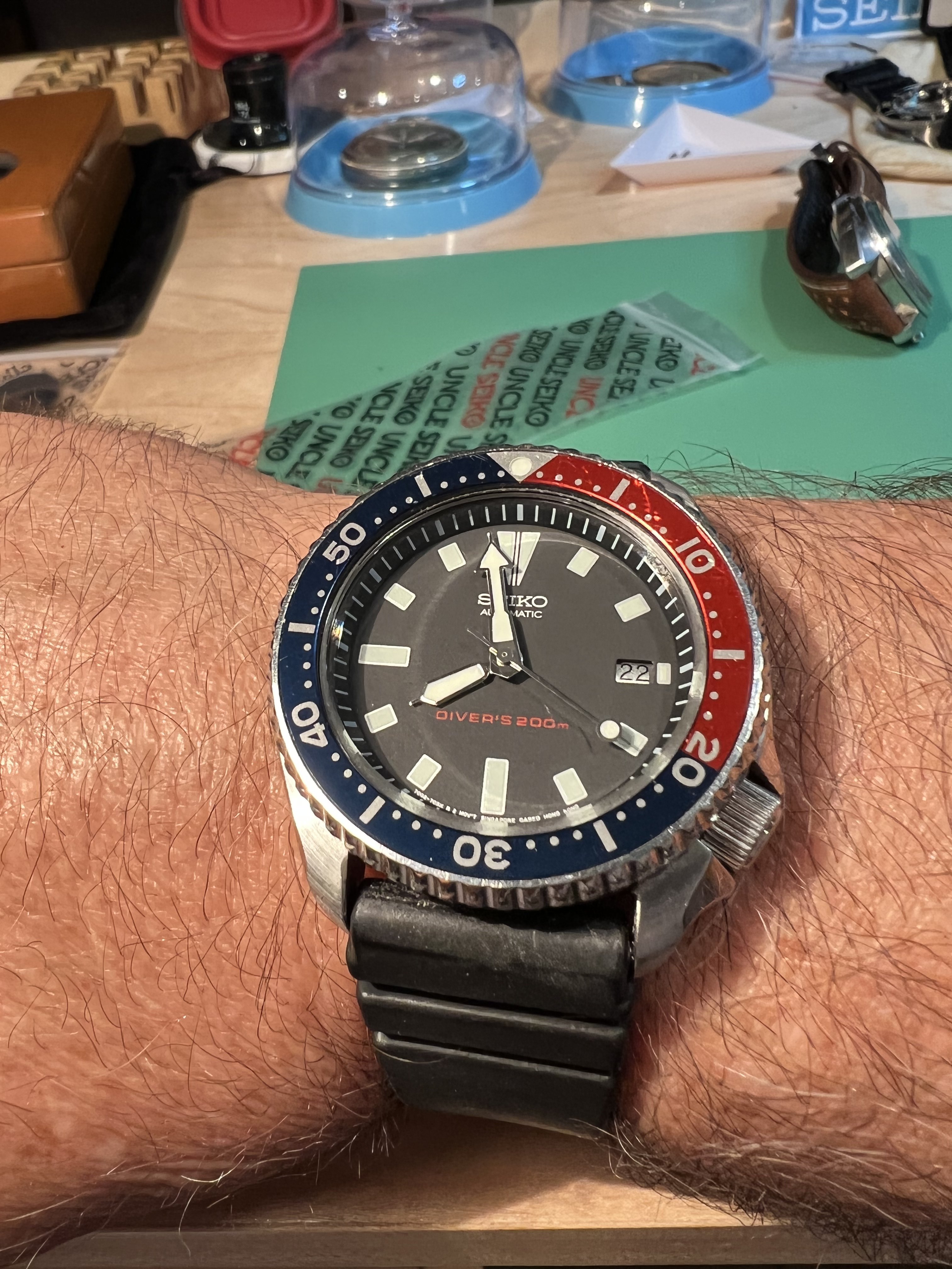 Seiko hot sale 7002 pepsi