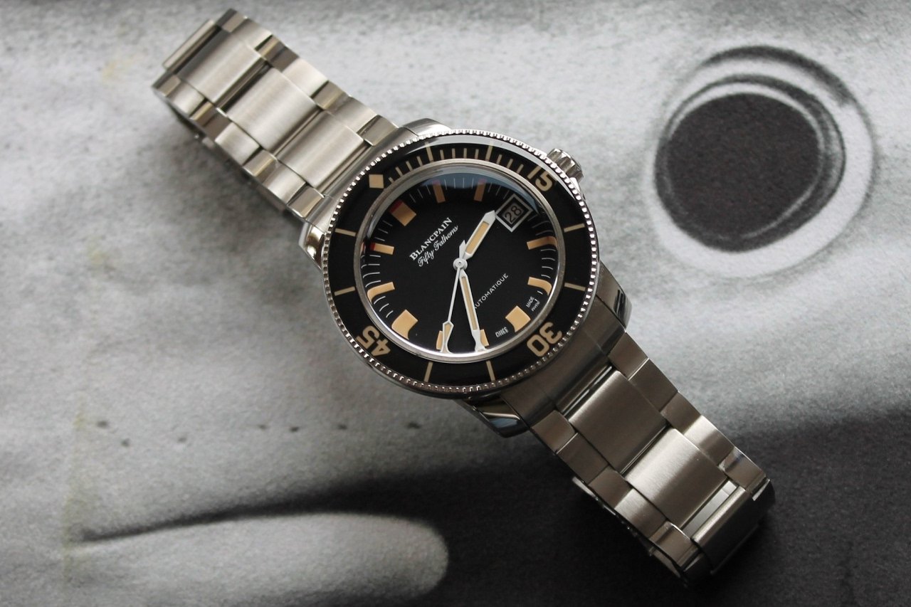 Blancpain fifty fathoms too large Omega Forums