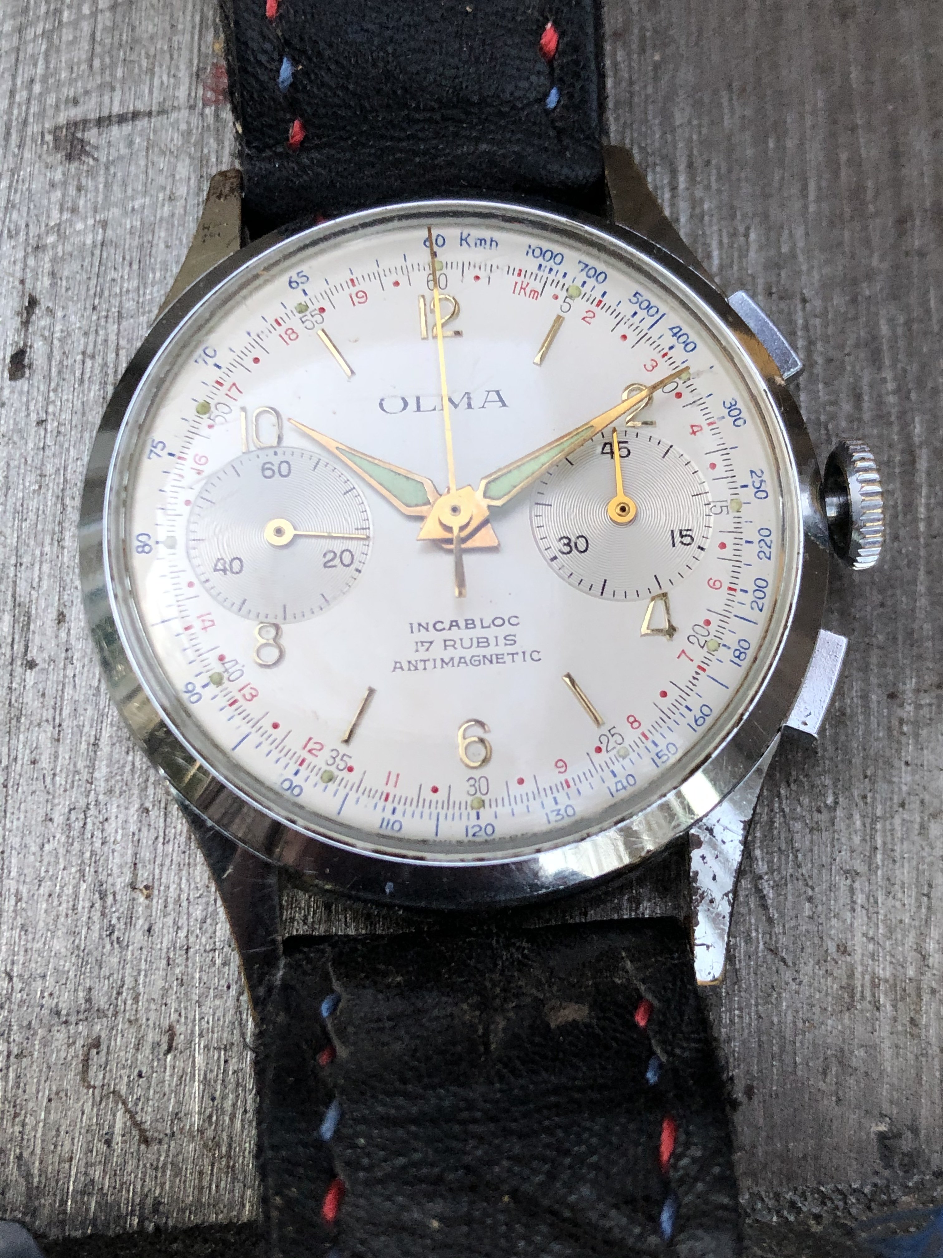 Olma chronograph outlet