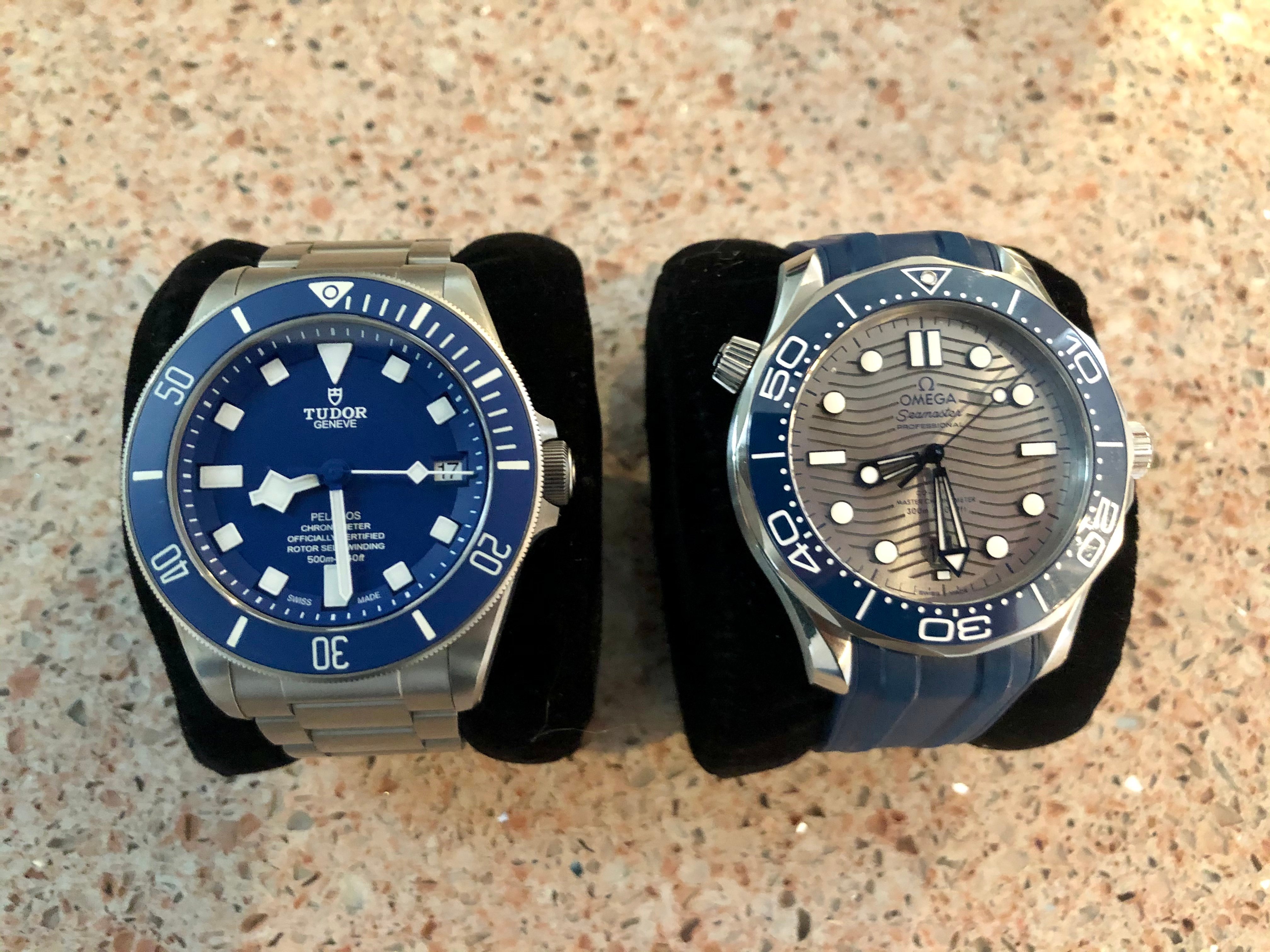 Omega seamaster vs sales tudor pelagos